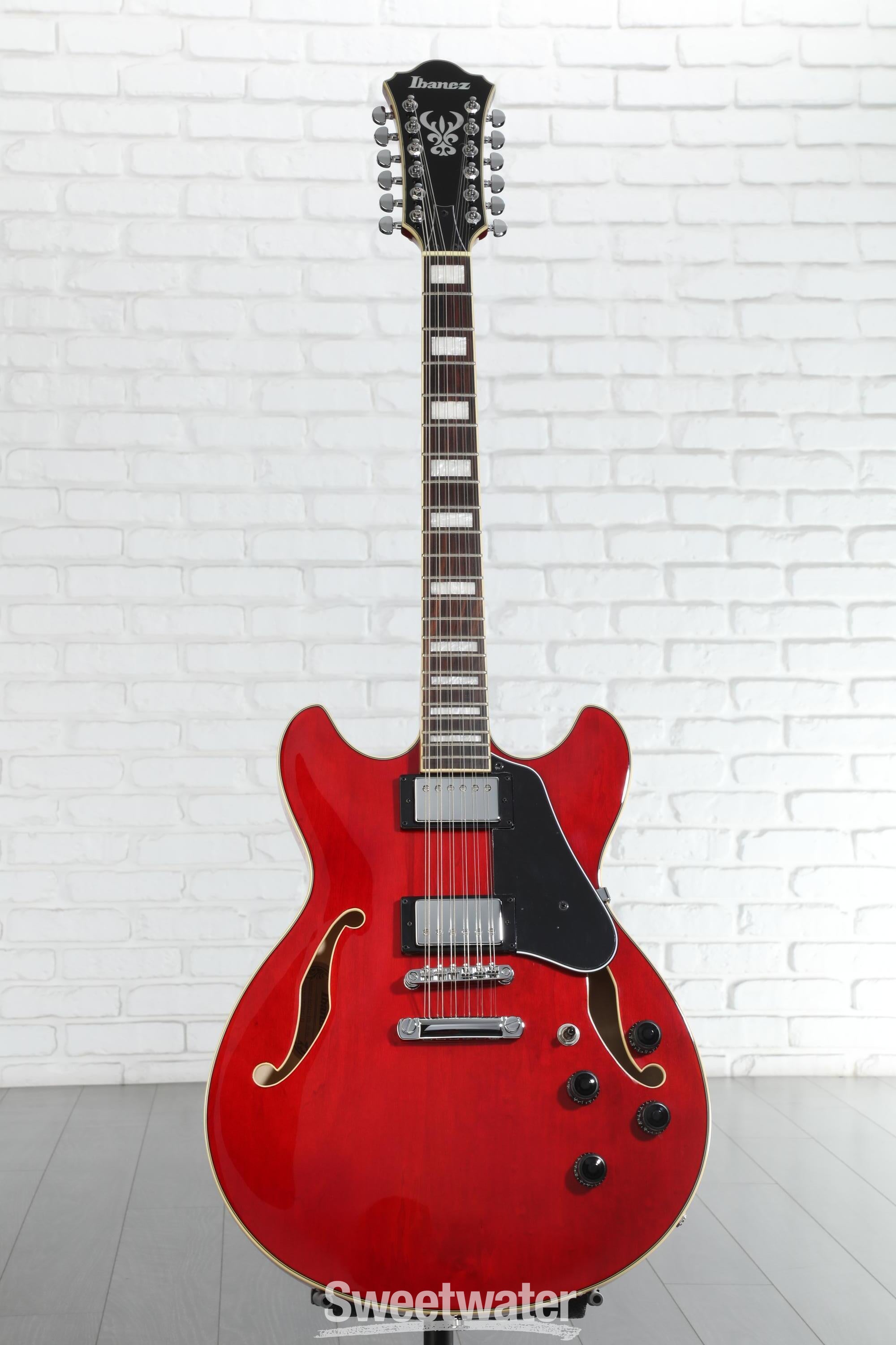 Ibanez Artcore AS7312 Semi-hollow Electric Guitar - Transparent