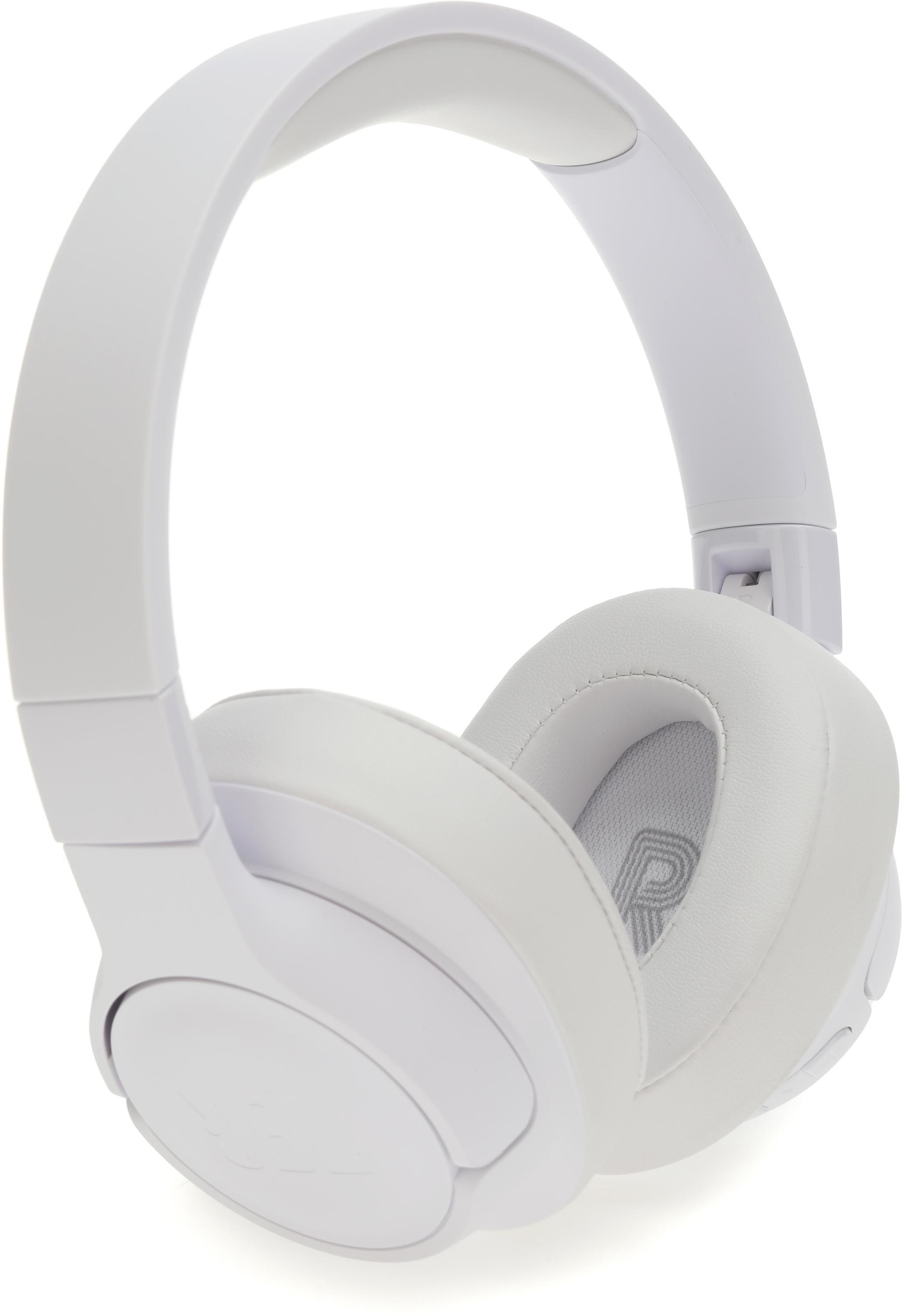 JBL Tune 770NC Over-ear Wireless Headphones - White | Sweetwater