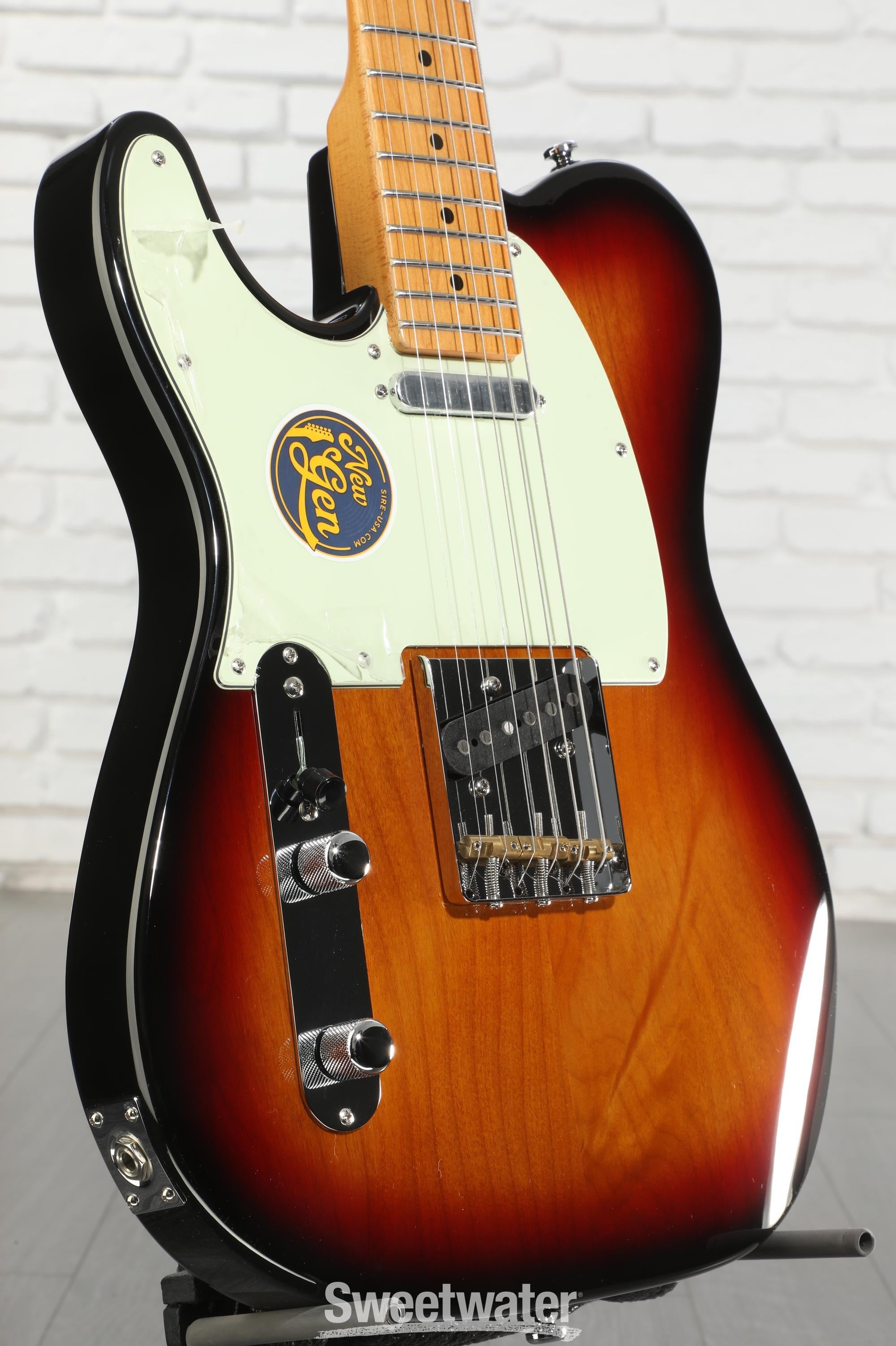 Photo of Sire Larry Carlton T7 New Gen Left-handed Electric Guitar - 3-tone Sunburst