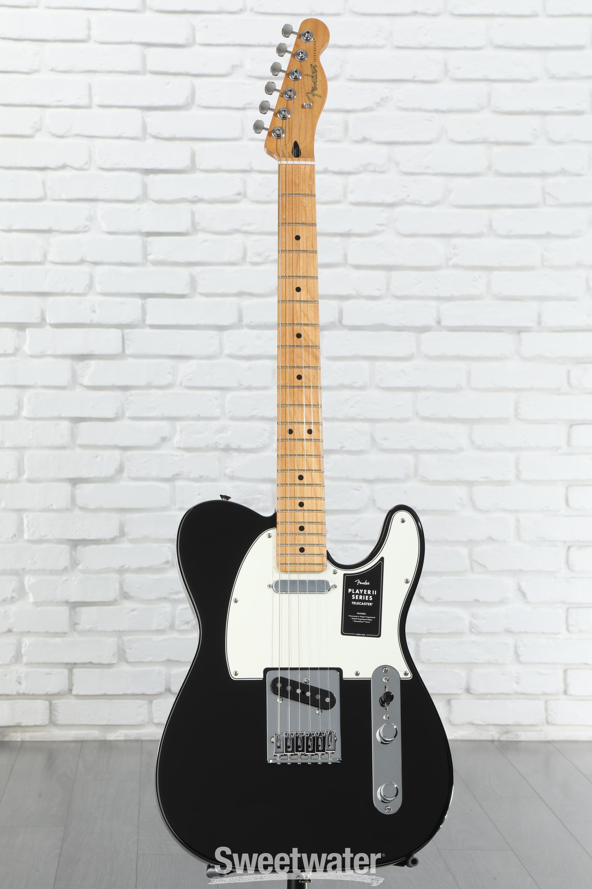 Fender Player II Telecaster Electric Guitar - Black with