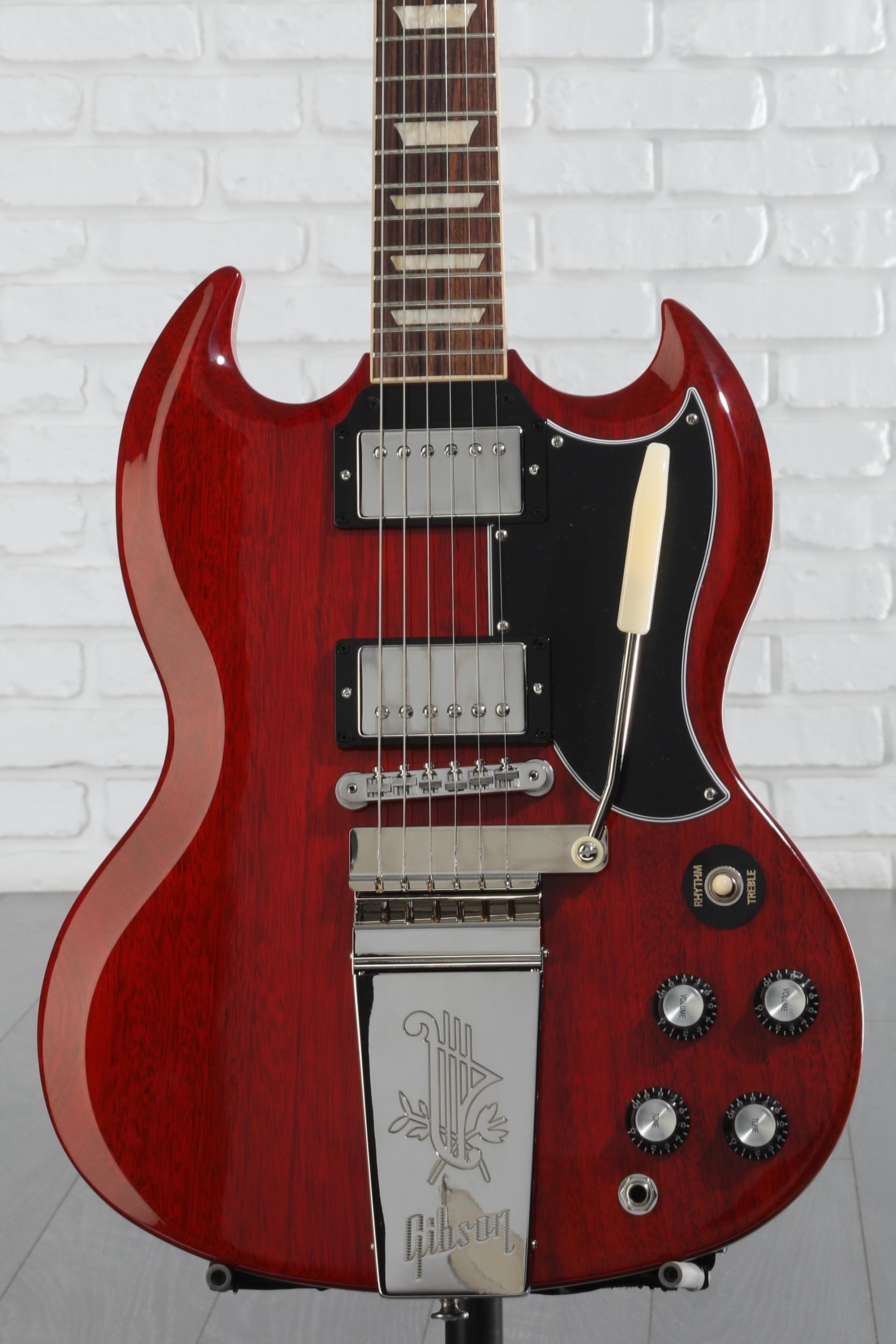 ギター Gibson USA SG Standard 61 MaestroVibrola Gibson USA SG Standard '61 Maestro Vibrola, Vintage Cherry