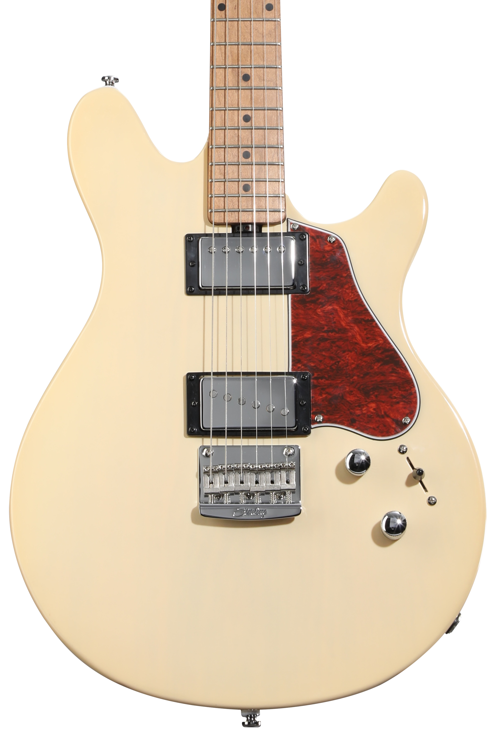 Sterling By Music Man Axis Flame Maple Electric Guitar - Trans