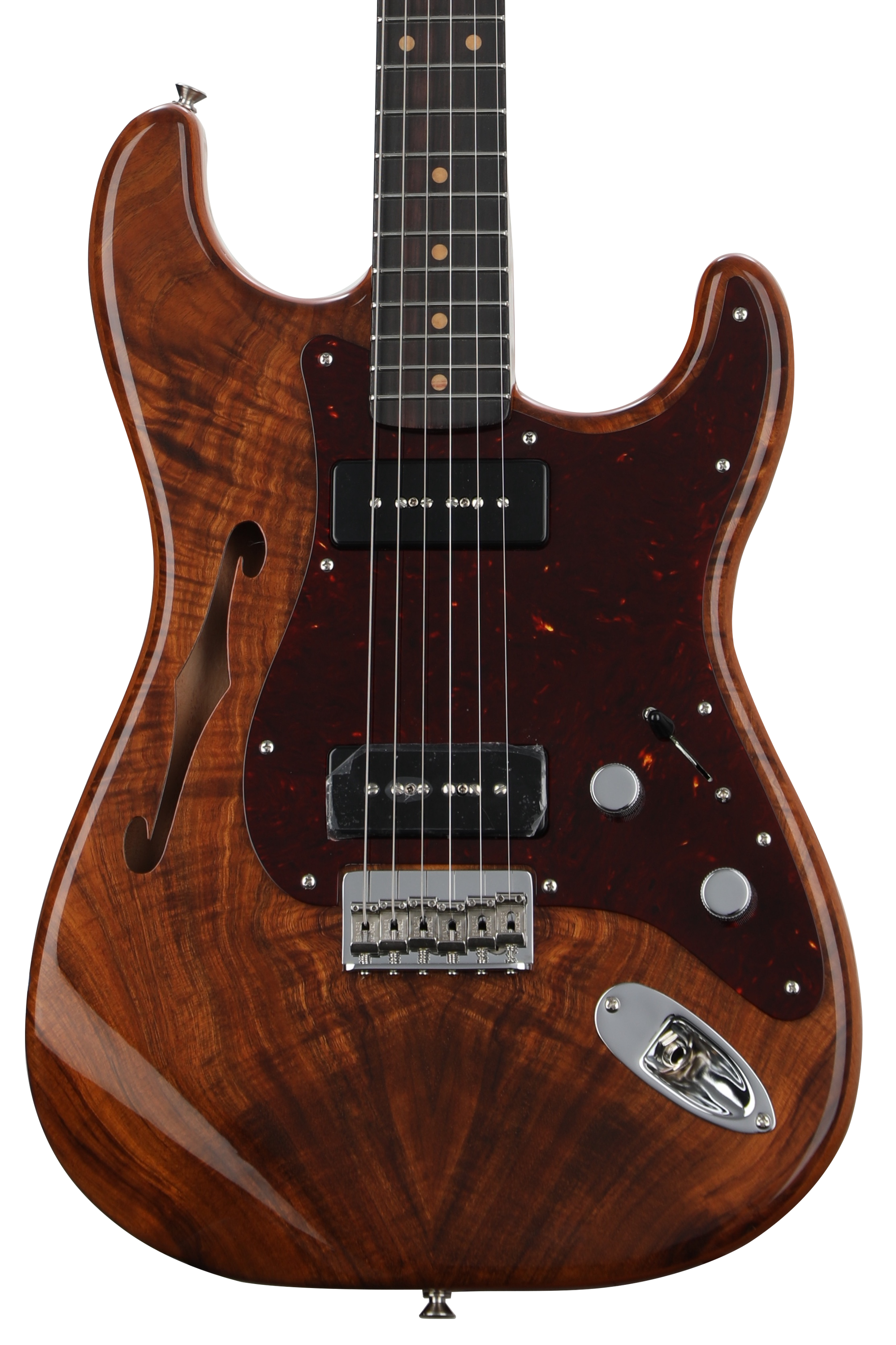 Fender Custom Shop Artisan Dual P-90 Koa Stratocaster - Aged
