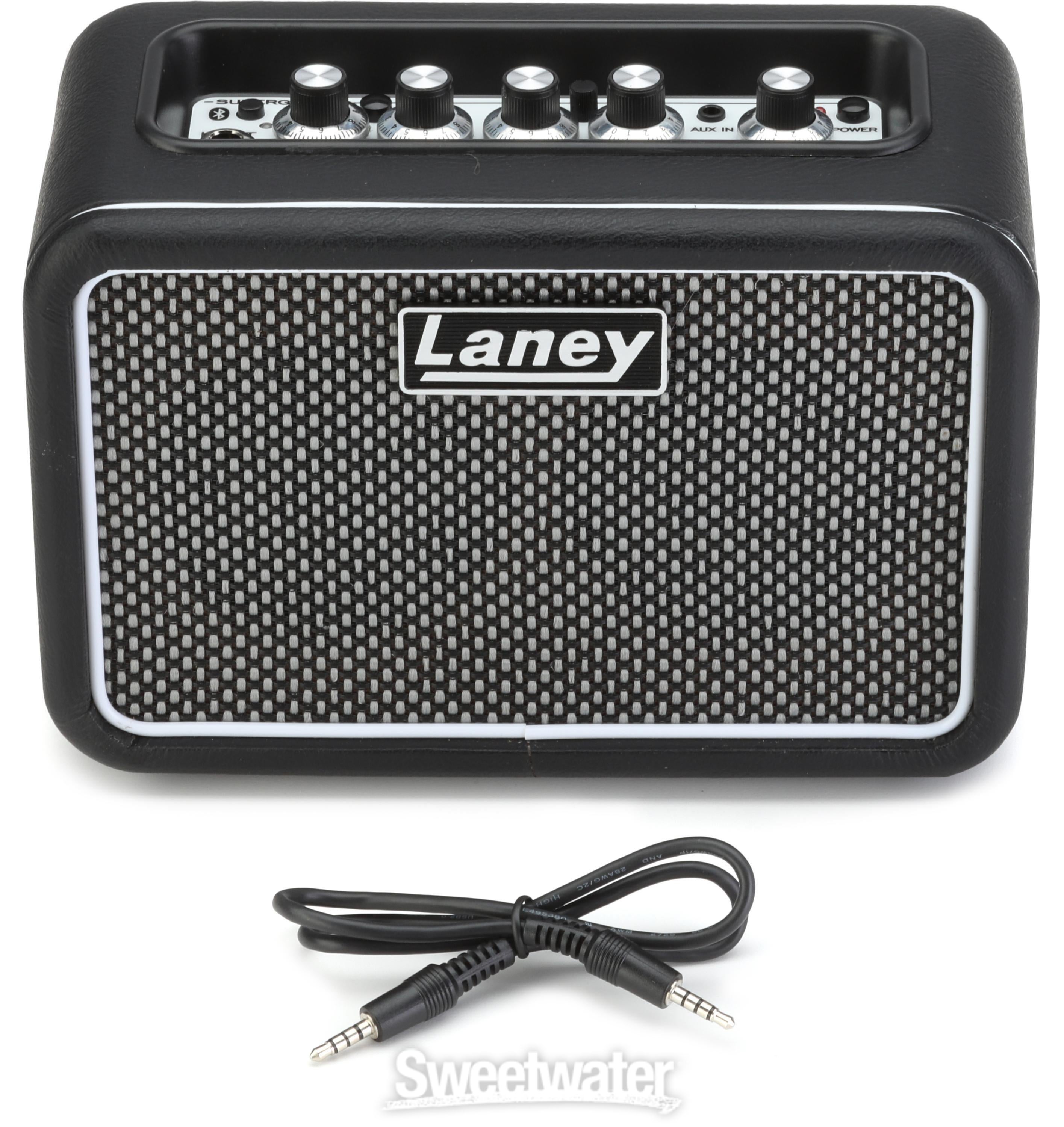 Laney Mini-STB-SuperG Battery-powered 2 x 3-inch Guitar Combo Amplifier  with Bluetooth