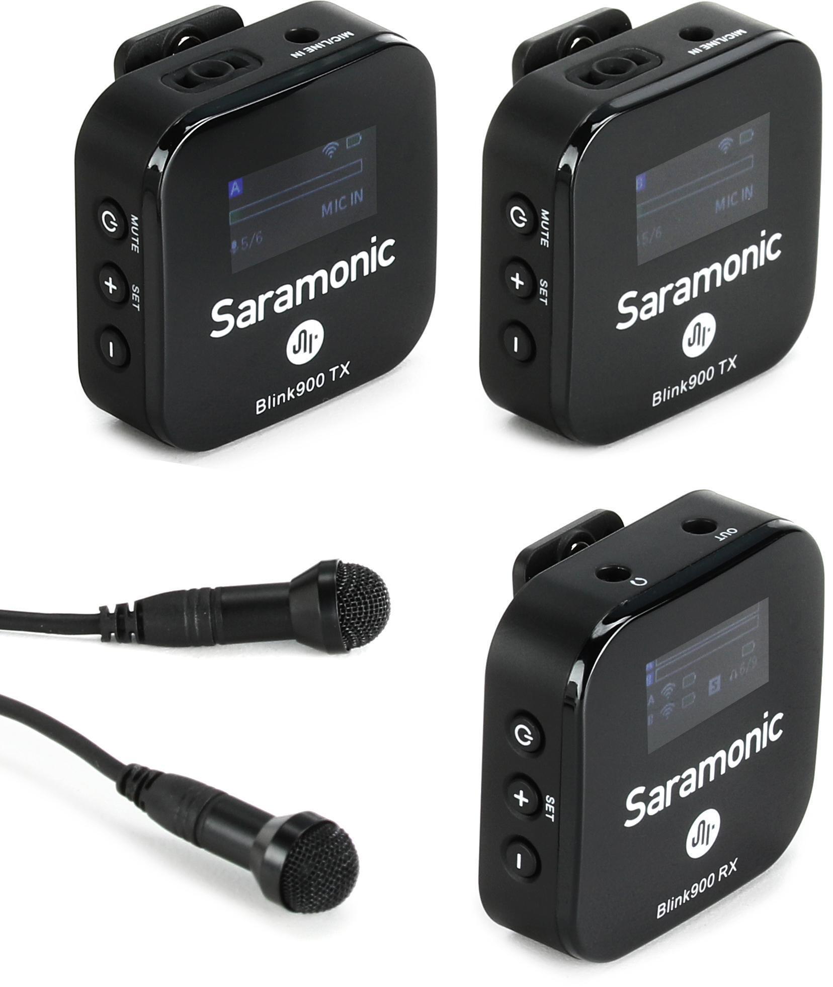 Saramonic Blink 900 B2 Wireless Dual Lavalier Microphone System