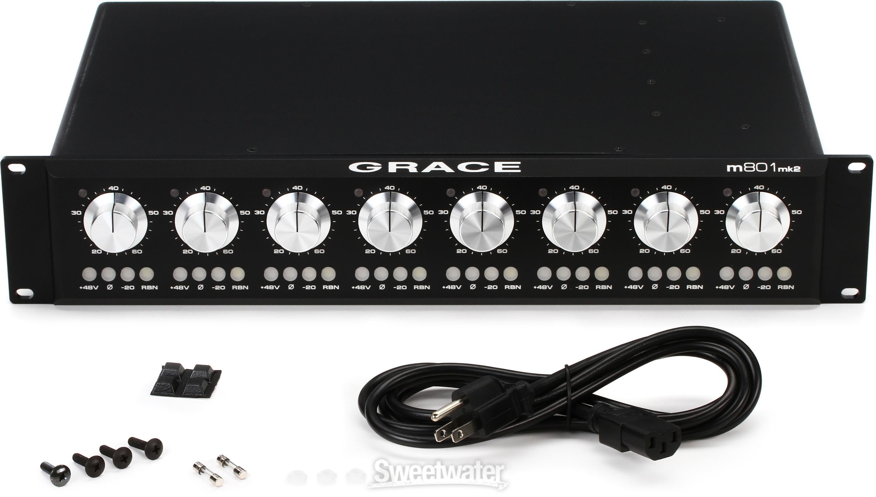 Grace Design m801mk2 8-channel Microphone Preamp | Sweetwater
