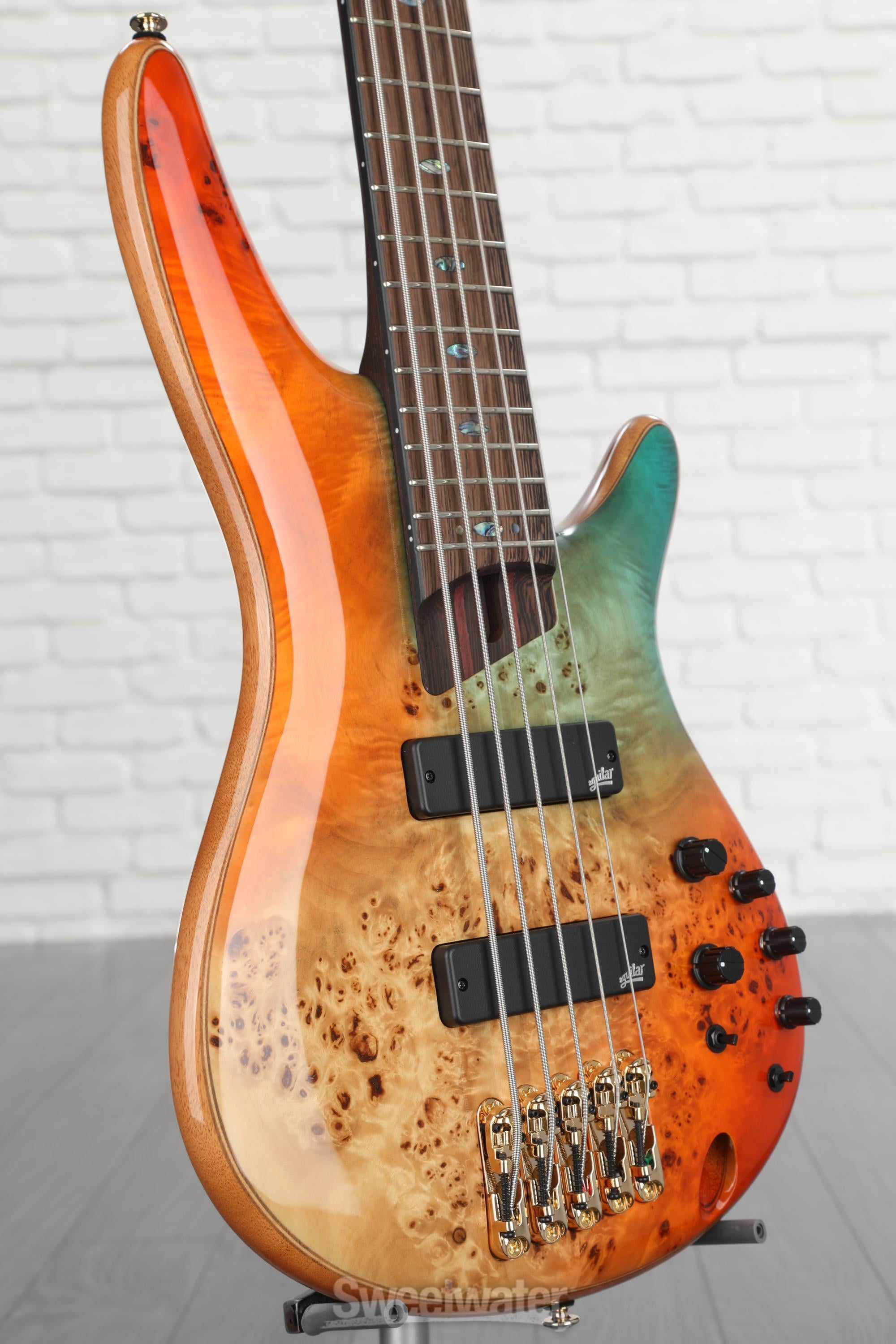 Ibanez Premium SR1605D Bass Guitar - Autumn Sunset Sky