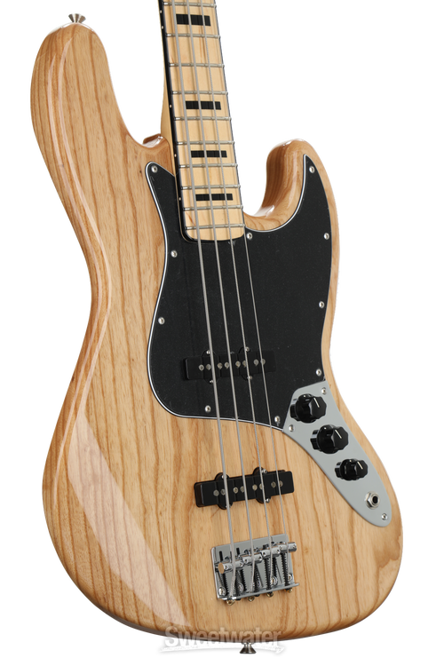 Fender Limited Edition '70s Jazz Bass - Natural, Maple Fingerboard 