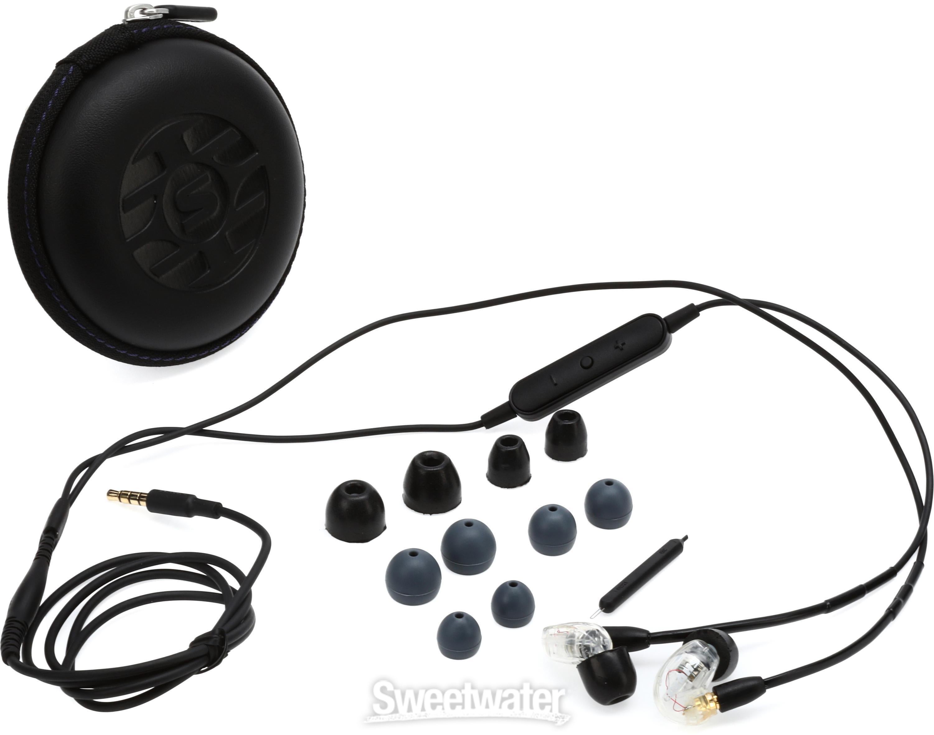 Shure AONIC 215 Sound Isolating Earphones - Clear | Sweetwater