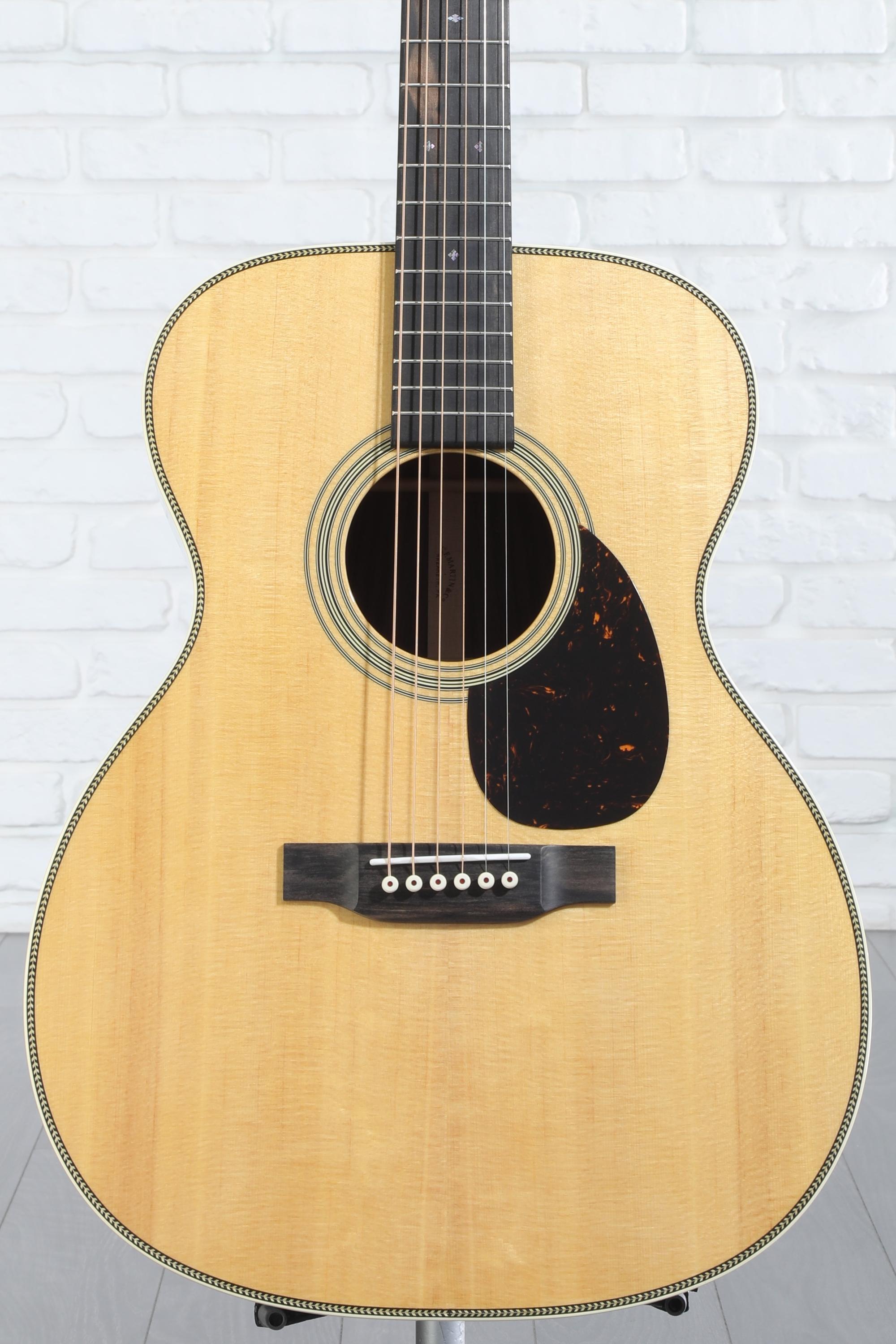 Martin OM-28 Acoustic Guitar - Natural with Rosewood | Sweetwater