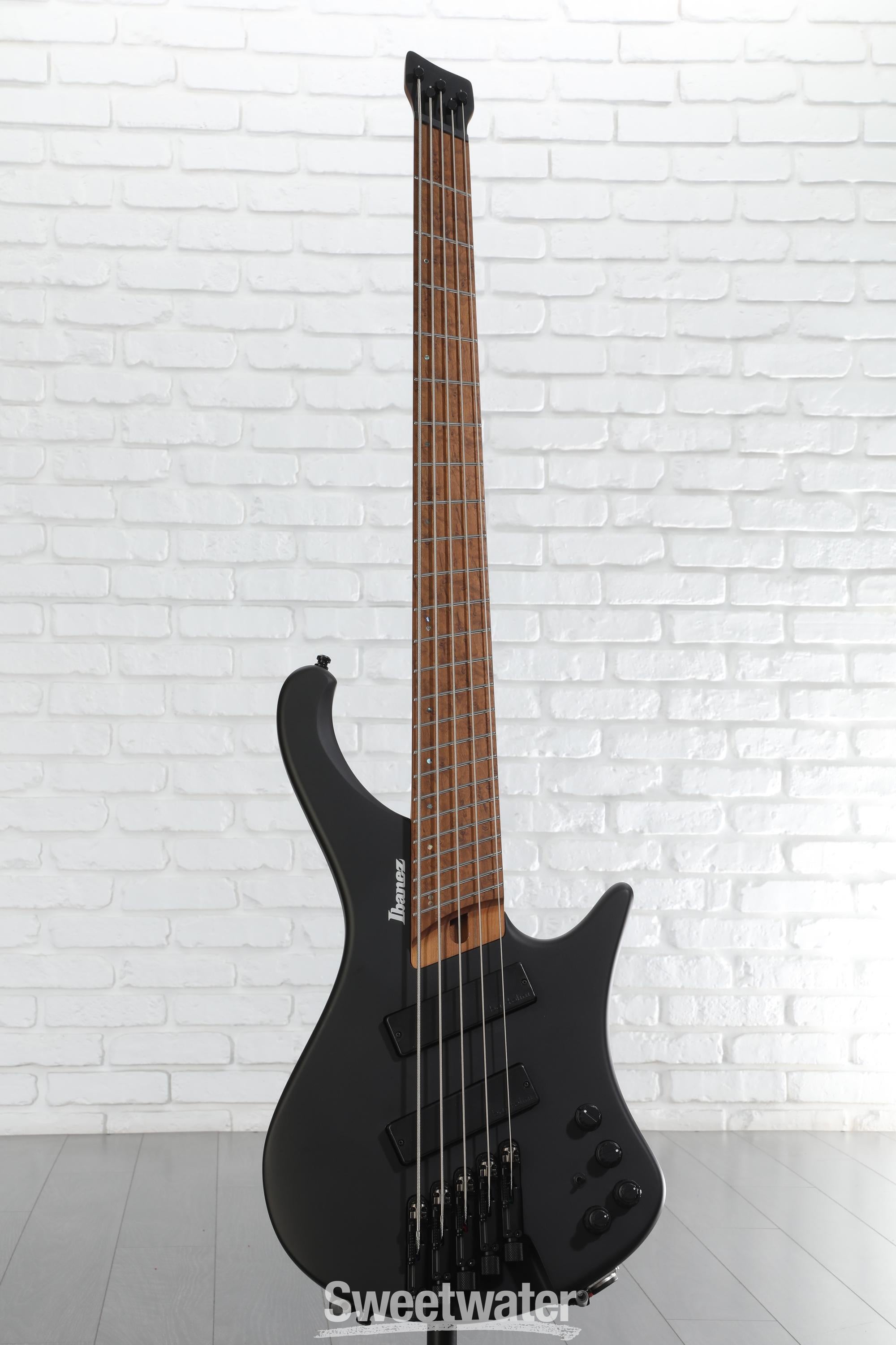 Ibanez Bass Workshop EHB1005MS Bass Guitar - Black Flat