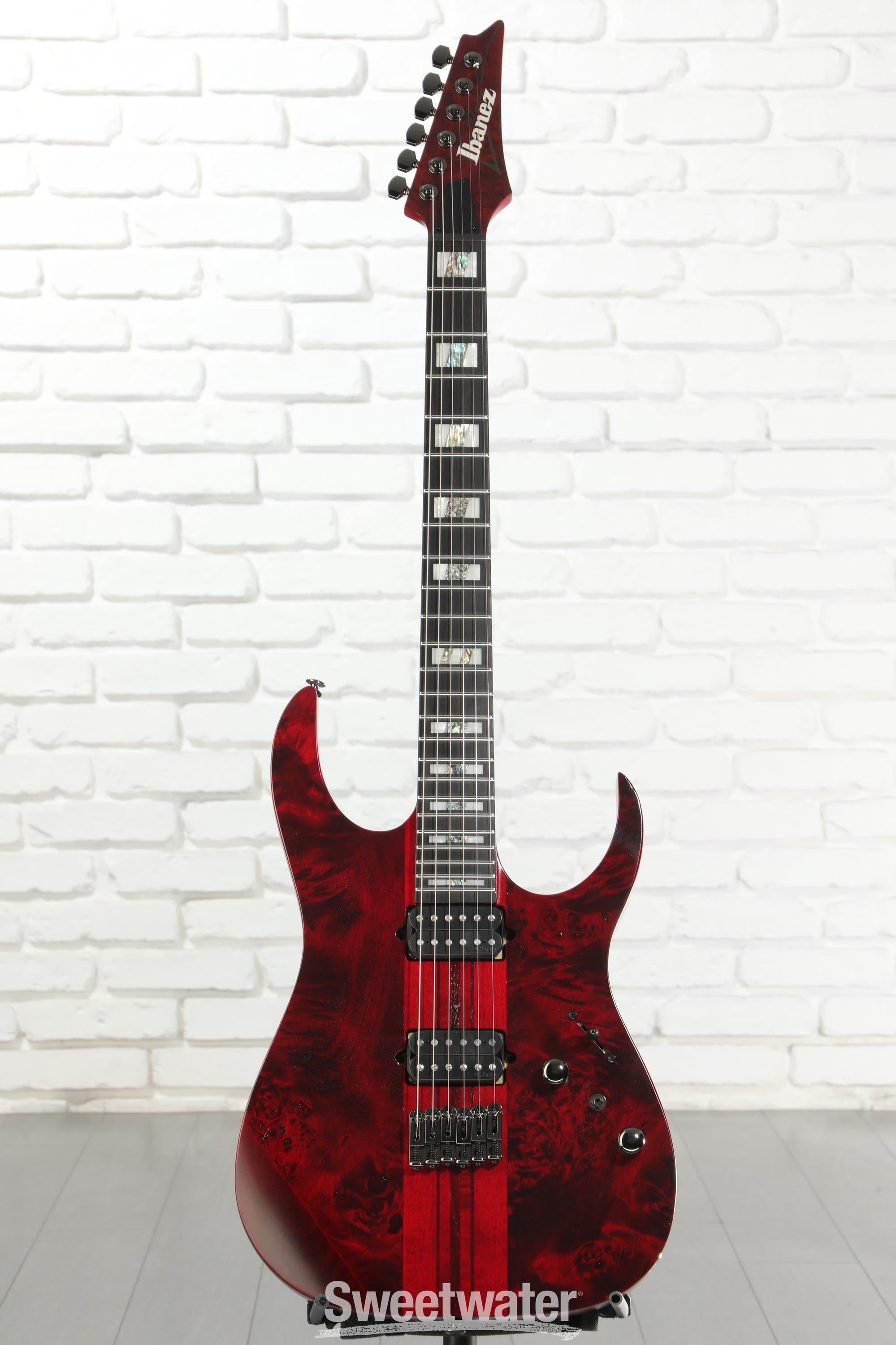 Ibanez Premium RGT1221PB Electric Guitar - Stained Wine Red