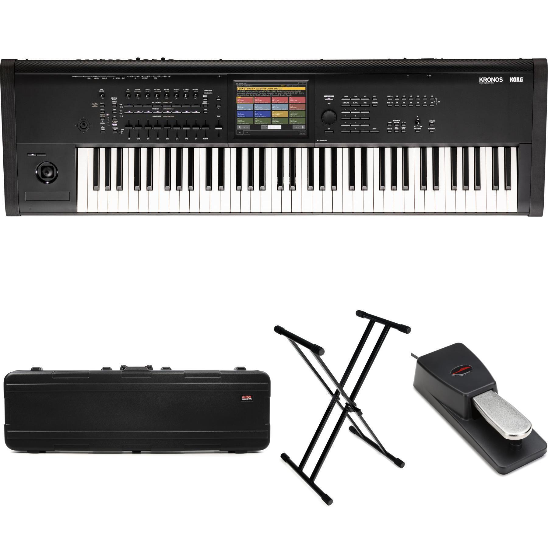 Korg Kronos 3 73-key Music Workstation Stage Bundle | Sweetwater
