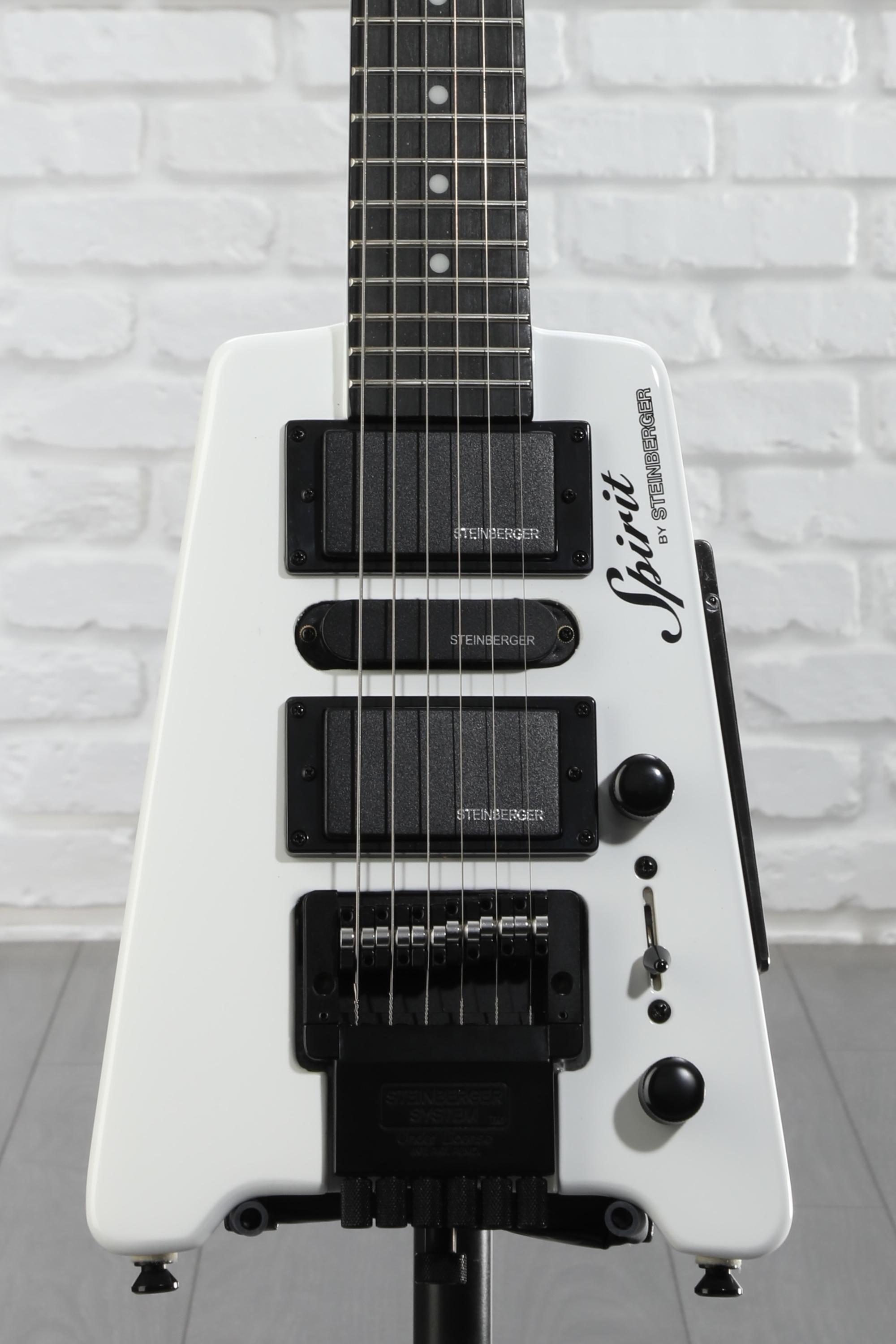 Steinberger Spirit GT-PRO Deluxe Electric Guitar - White | Sweetwater
