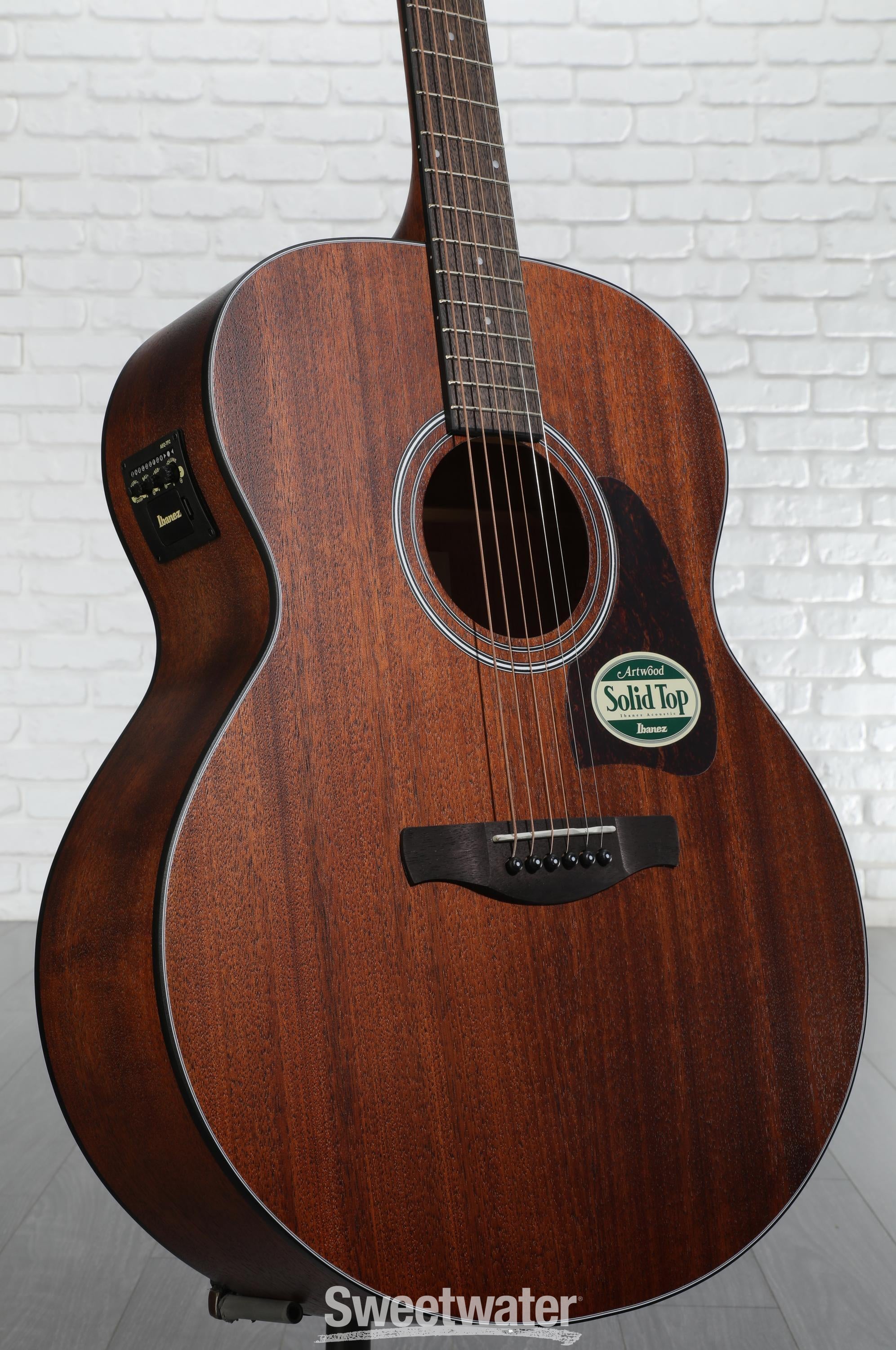 Ibanez AJ54E Artwood Jumbo Acoustic-electric Guitar - Open