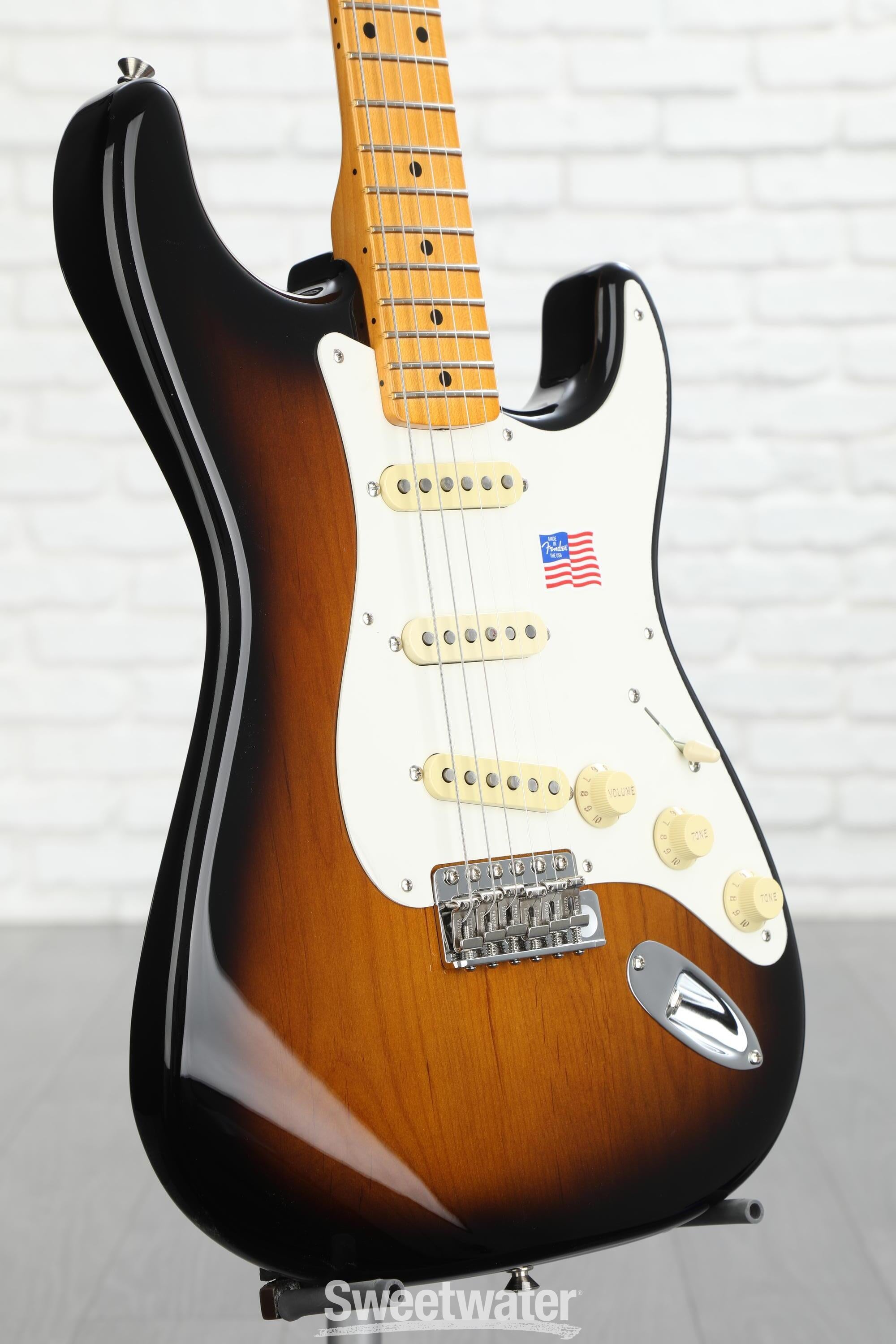 Fender Eric Johnson Stratocaster - 2-Color Sunburst with Maple Fingerboard