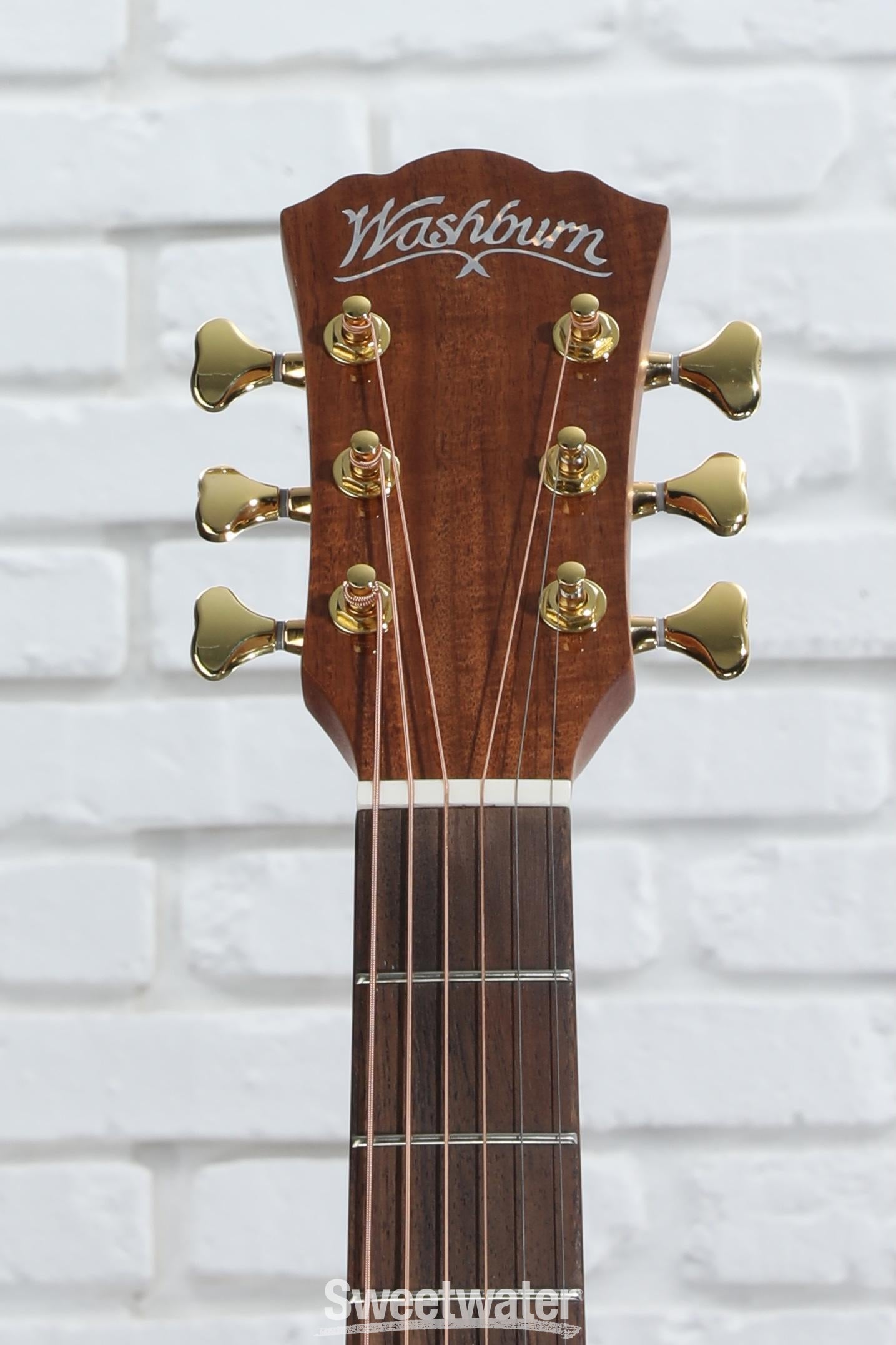 Washburn Bella Tono Allure SC56S Acoustic-electric Guitar - Gloss Natural