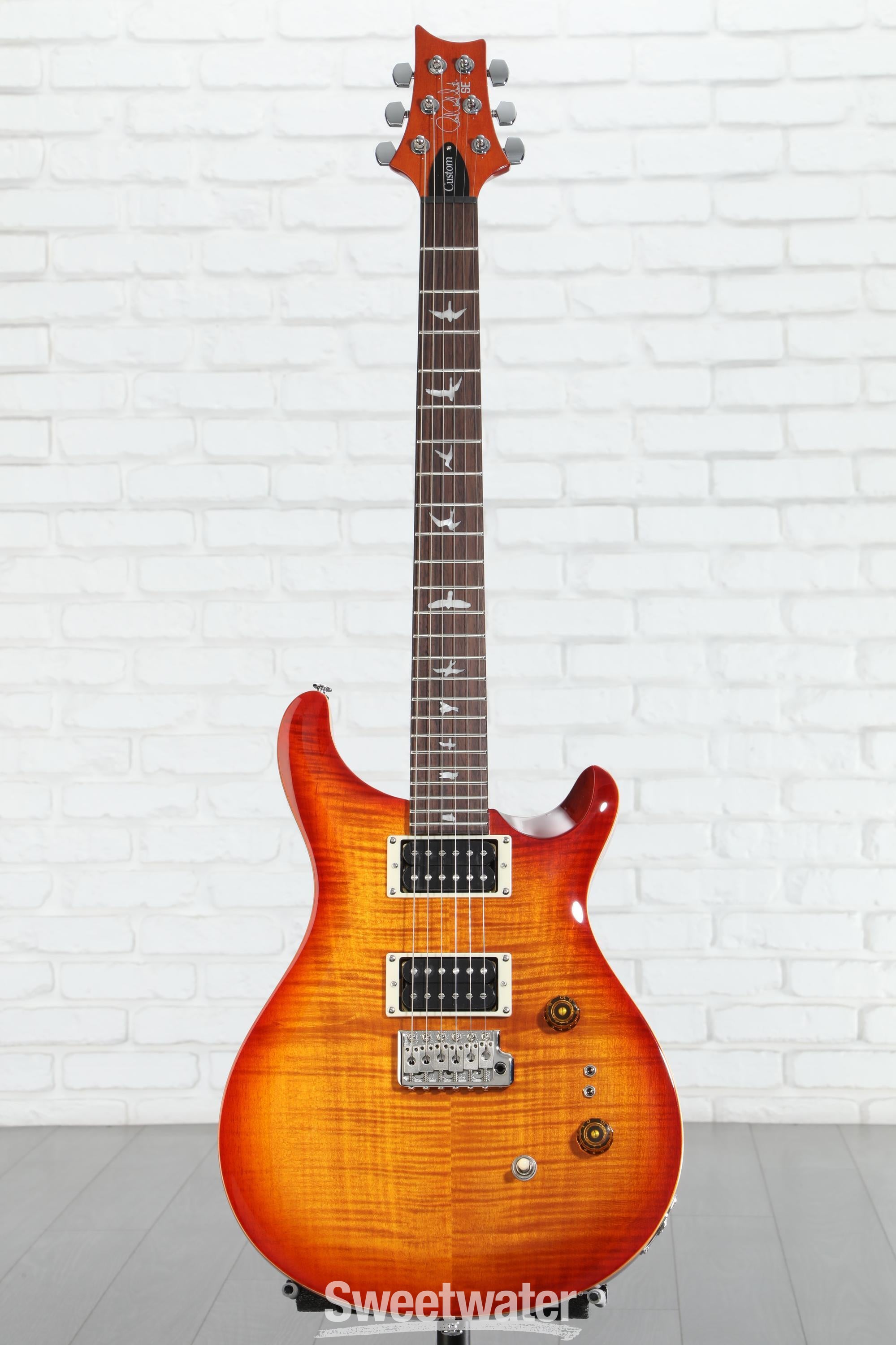 ギター PRS SE Custom 24-08 Vintage Sunburst PRS SE Custom 24-08 Electric Guitar - Vintage Sunburst