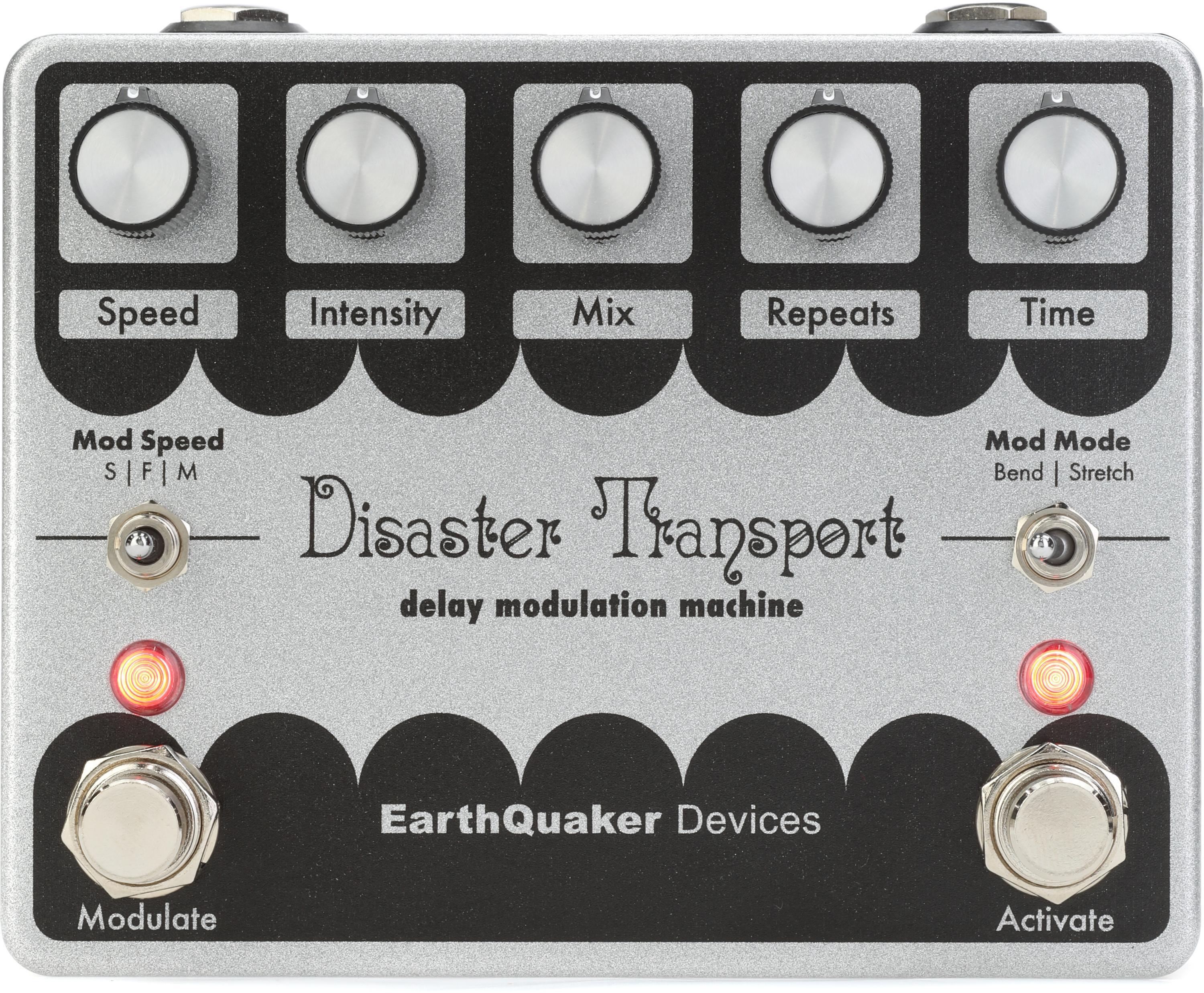 EarthQuaker Devices Disaster Transport Legacy Reissue Delay Modulation  Machine Delay Pedal