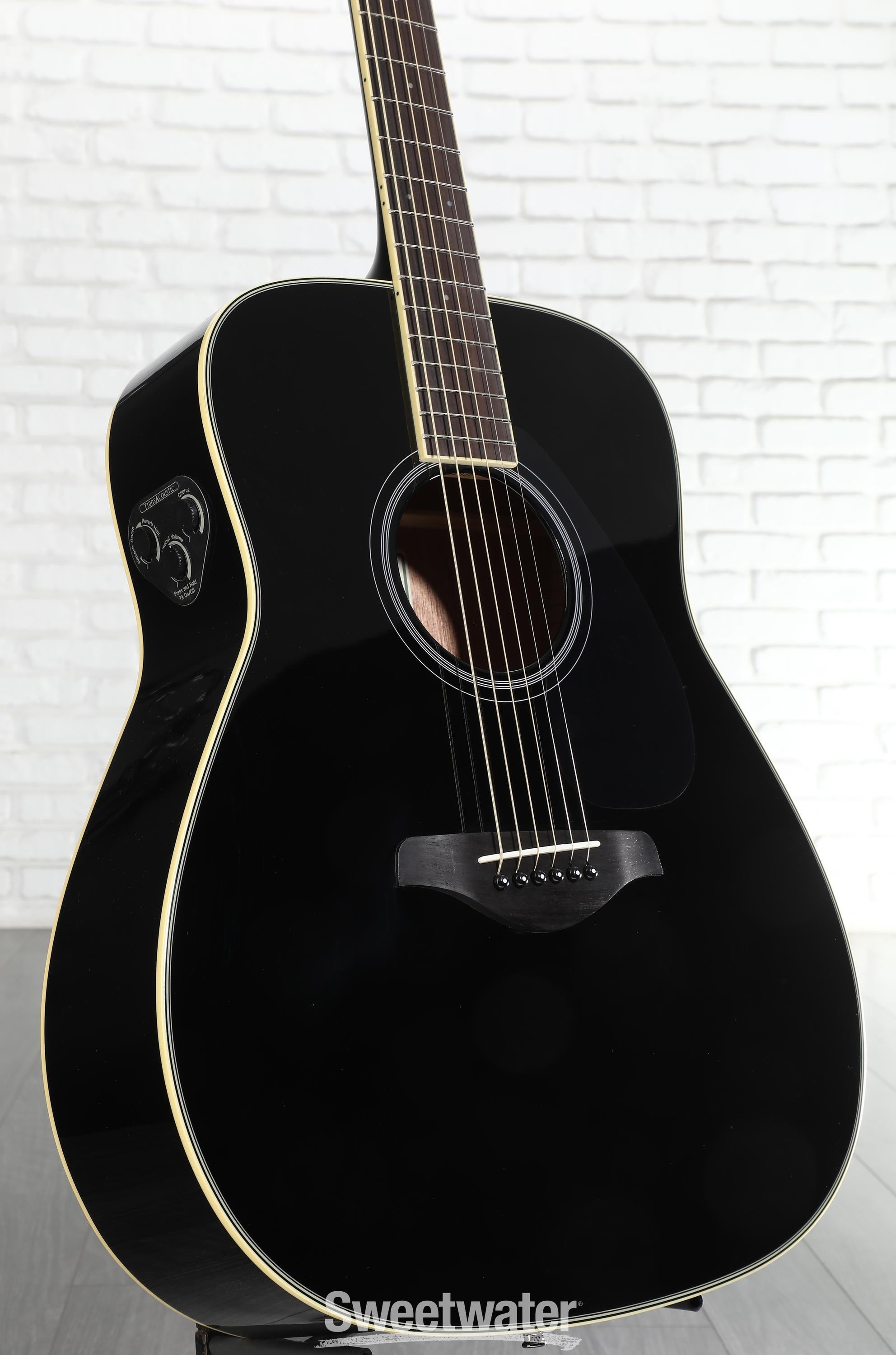 Yamaha FG-TA TransAcoustic Dreadnought Acoustic-electric Guitar