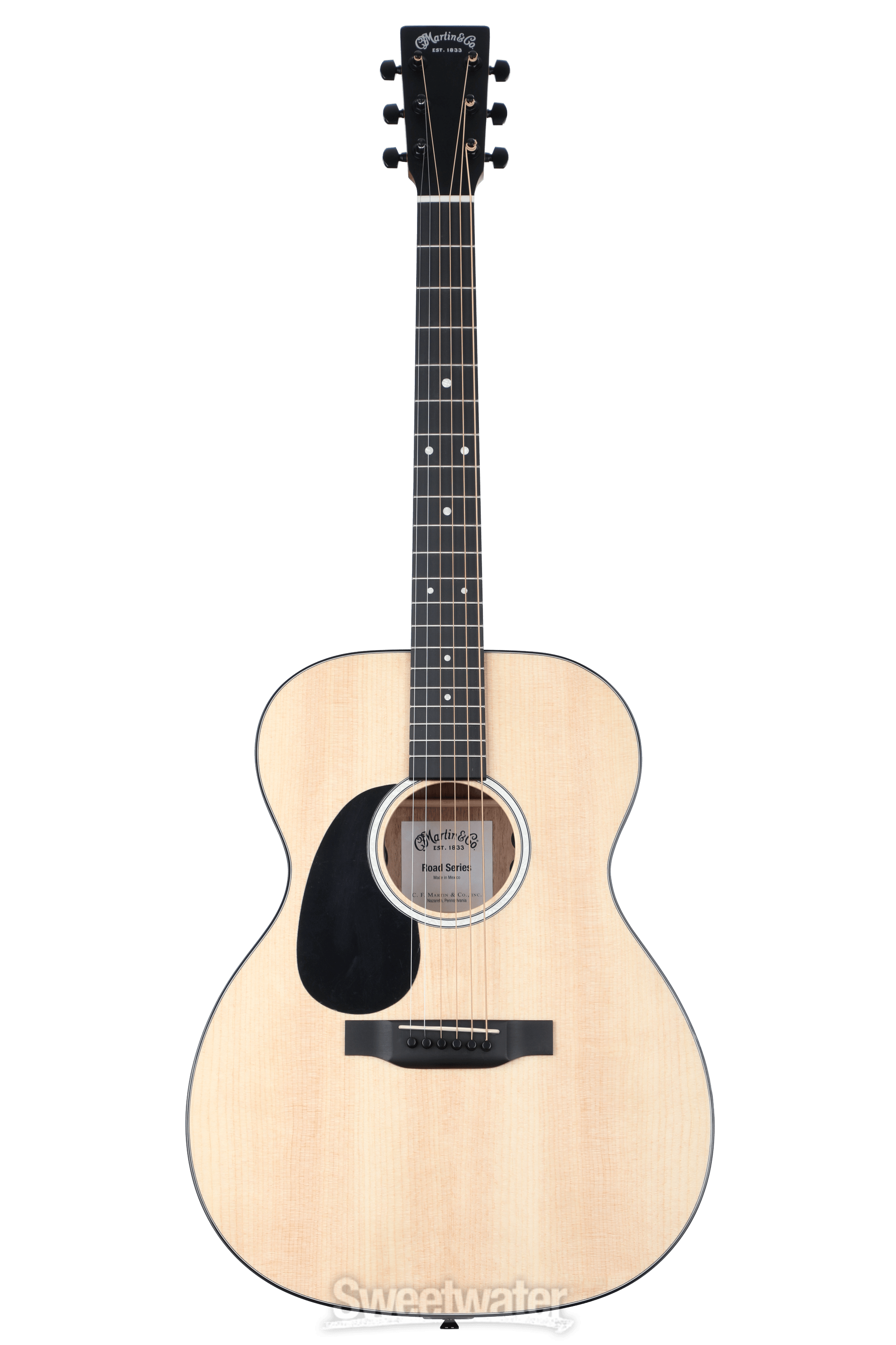 Martin 000-12E Koa Left-Handed Acoustic-electric Guitar - Natural Spruce