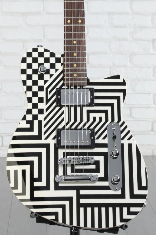 Reverend Jenn Wasner Signature Electric Guitar - Optic Interruption