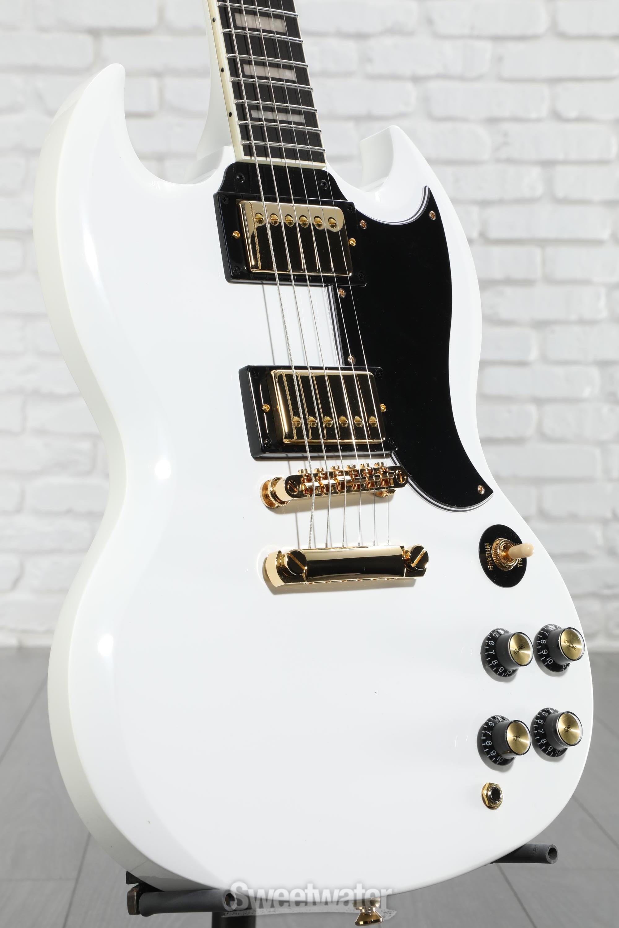 Epiphone SG Custom Electric Guitar - Alpine White | Sweetwater