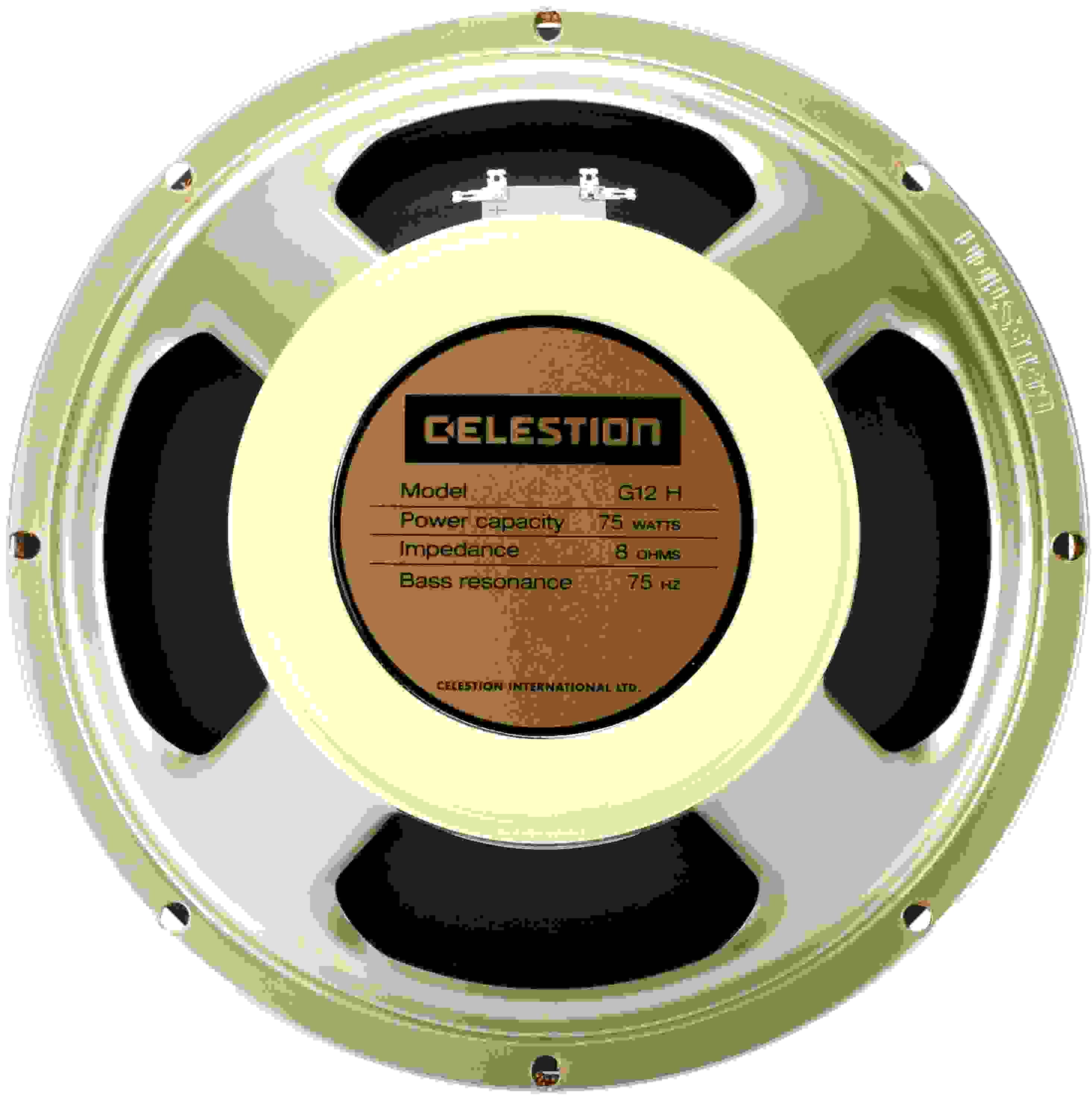 Celestion G12H-75 Creamback 12-inch 75-watt Replacement Guitar Amp Speaker - 8 ohm