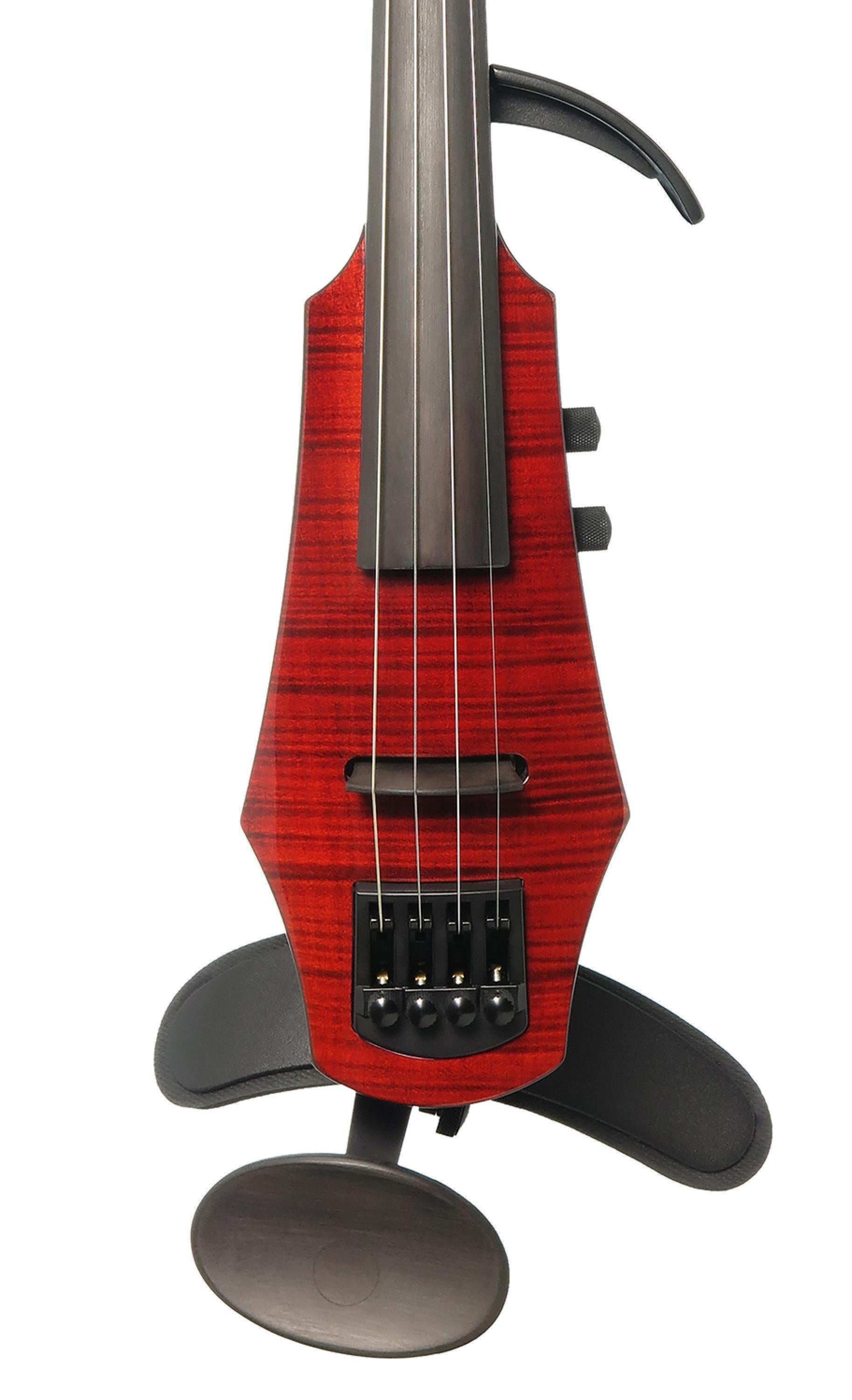 NS Design WAV 4-string Electric Violin - Transparent Red