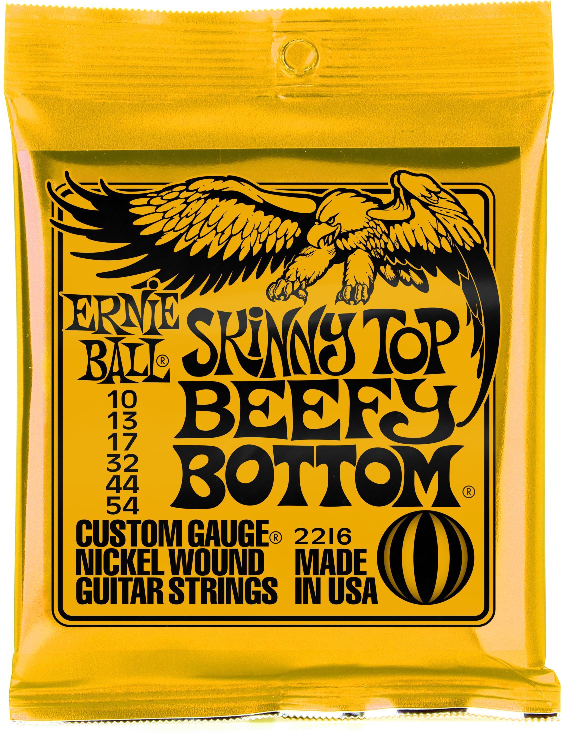 Ernie Ball 2216 Skinny Top Beefy Bottom Slinky Nickel Wound