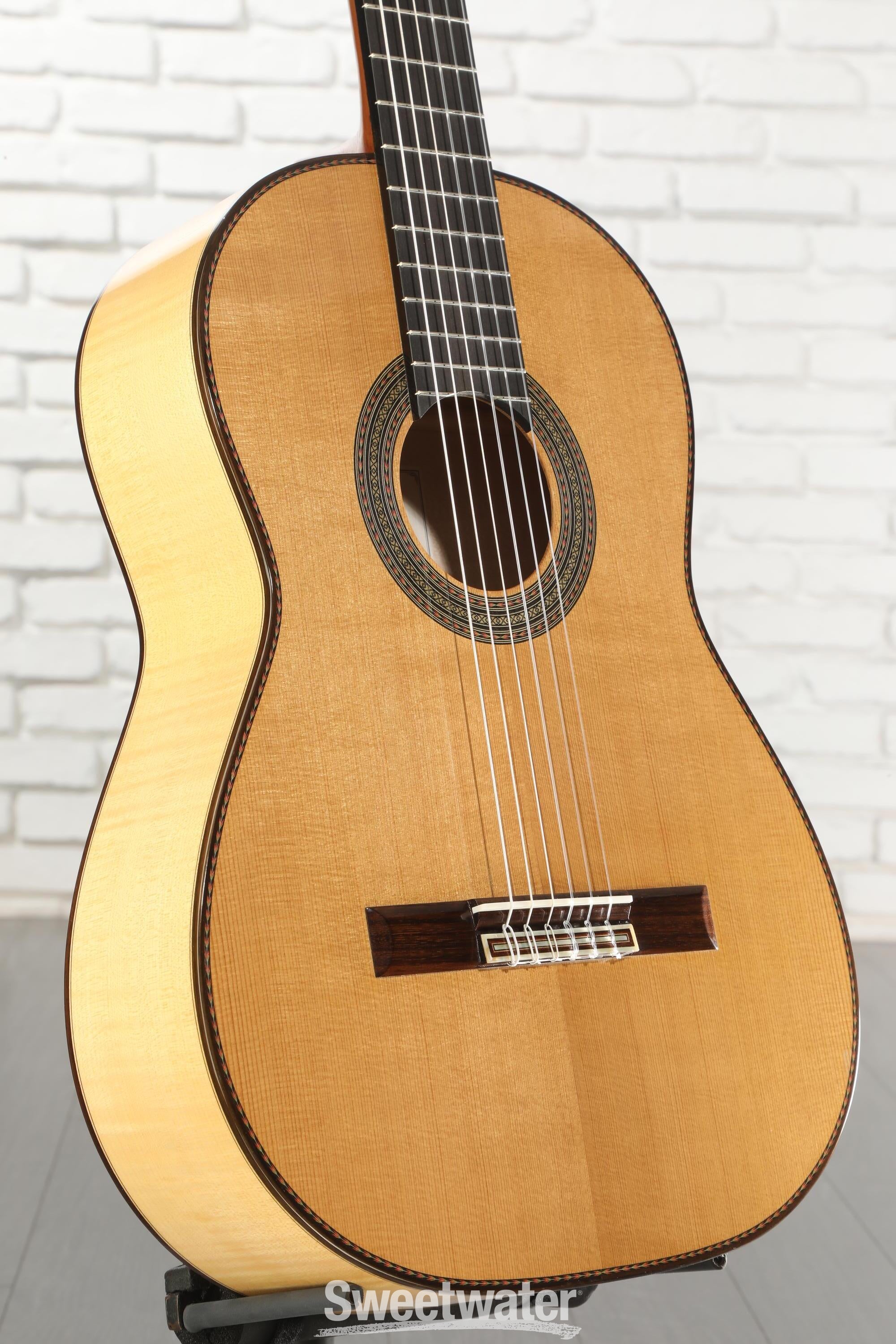 Photo of Cordoba Luthier Select Santos Hernandez Classical Guitar - Natural, Sweetwater Exclusive