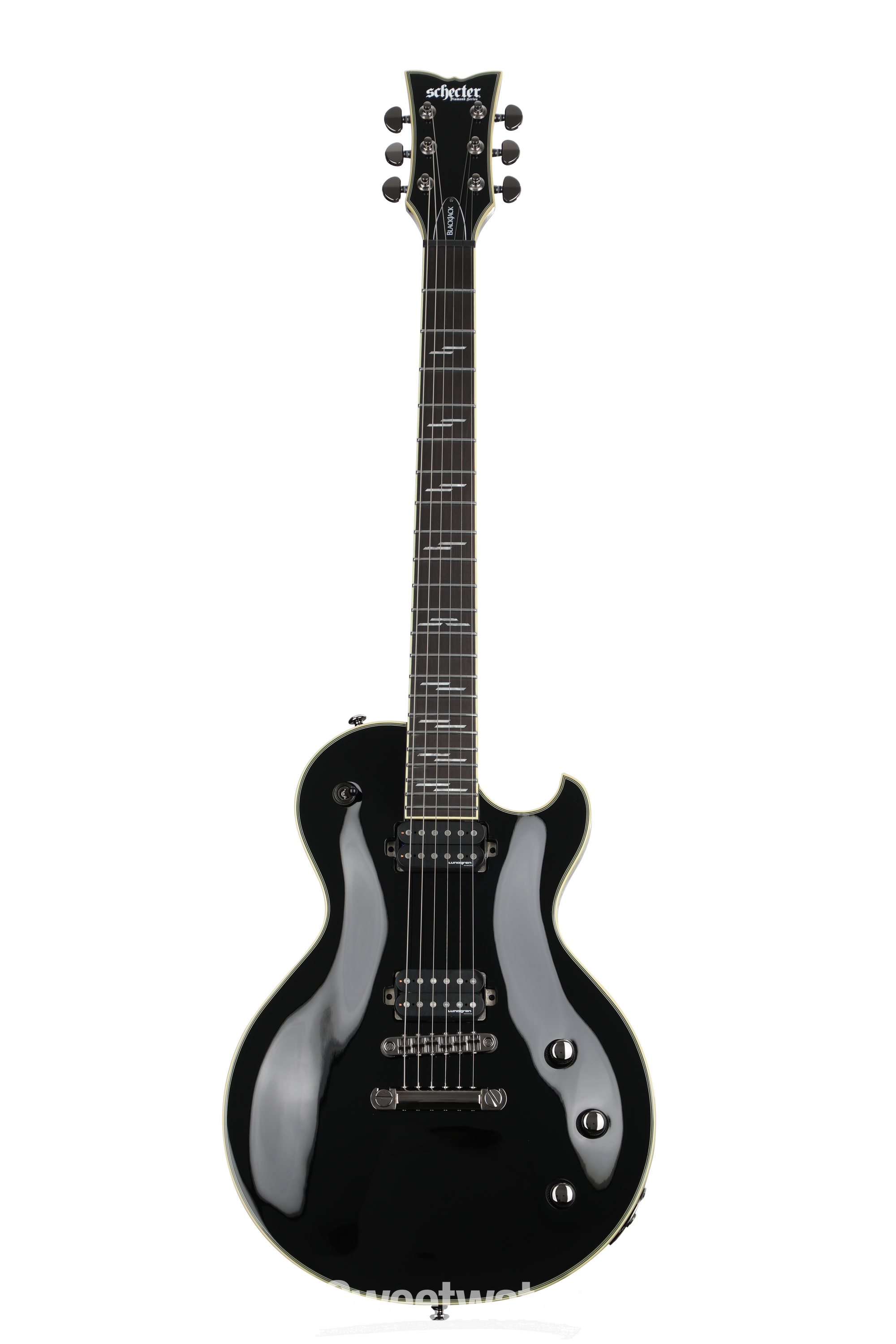 Schecter Solo-II Blackjack Electric Guitar - Black Gloss Schecter Solo-II Blackjack Electric Guitar - Black Gloss