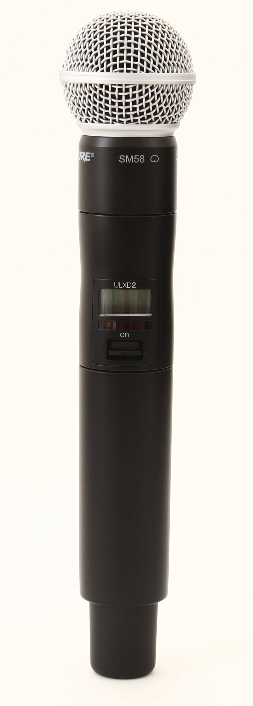 Shure ULXD2/SM58 - L50 Band - 632-696 MHz | Sweetwater