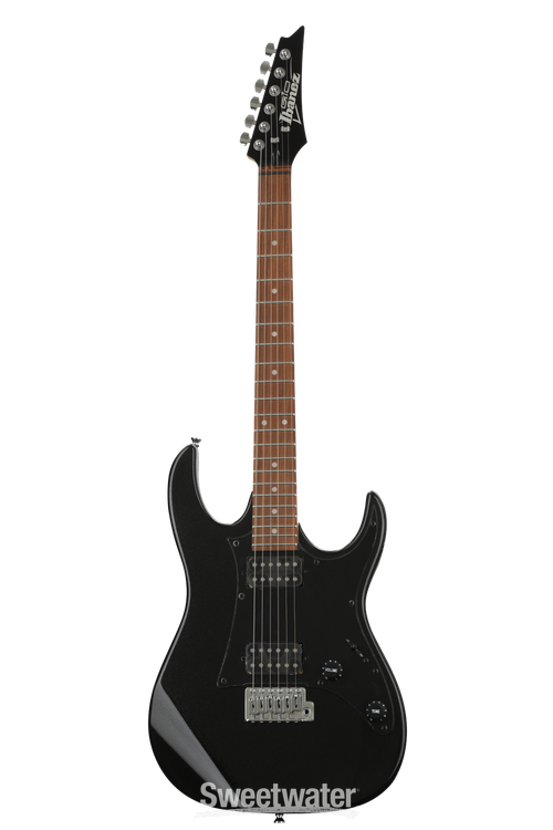 Ibanez Gio GRX20Z Electric Guitar - Black Night | Sweetwater Ibanez Gio GRX20Z Electric Guitar - Black Night | Sweetwater