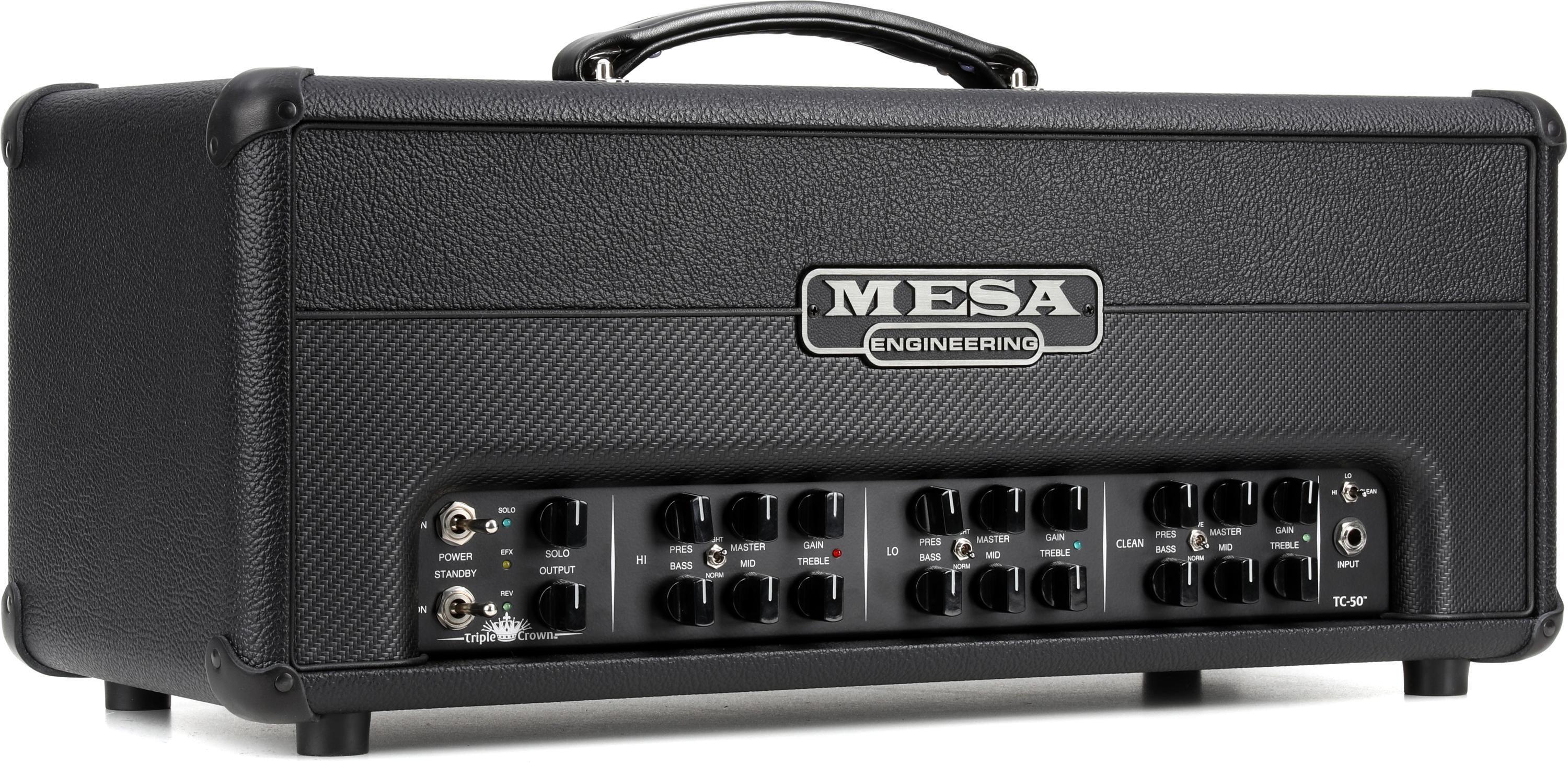 Mesa/Boogie Triple Crown TC-50 - 50-watt Tube Head - Black Taurus