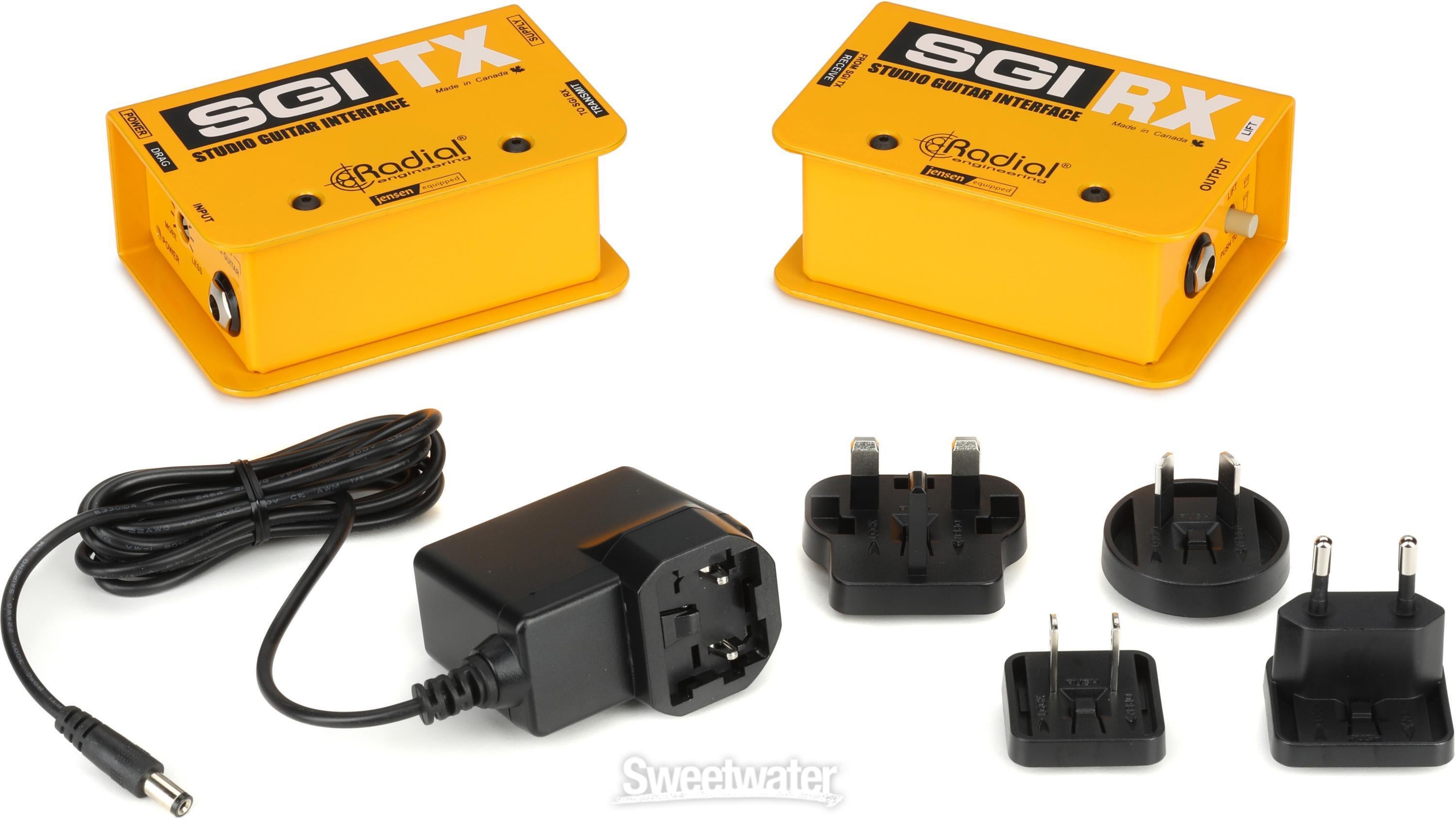 Radial SGI Instrument Line Driver System for Guitar and Bass