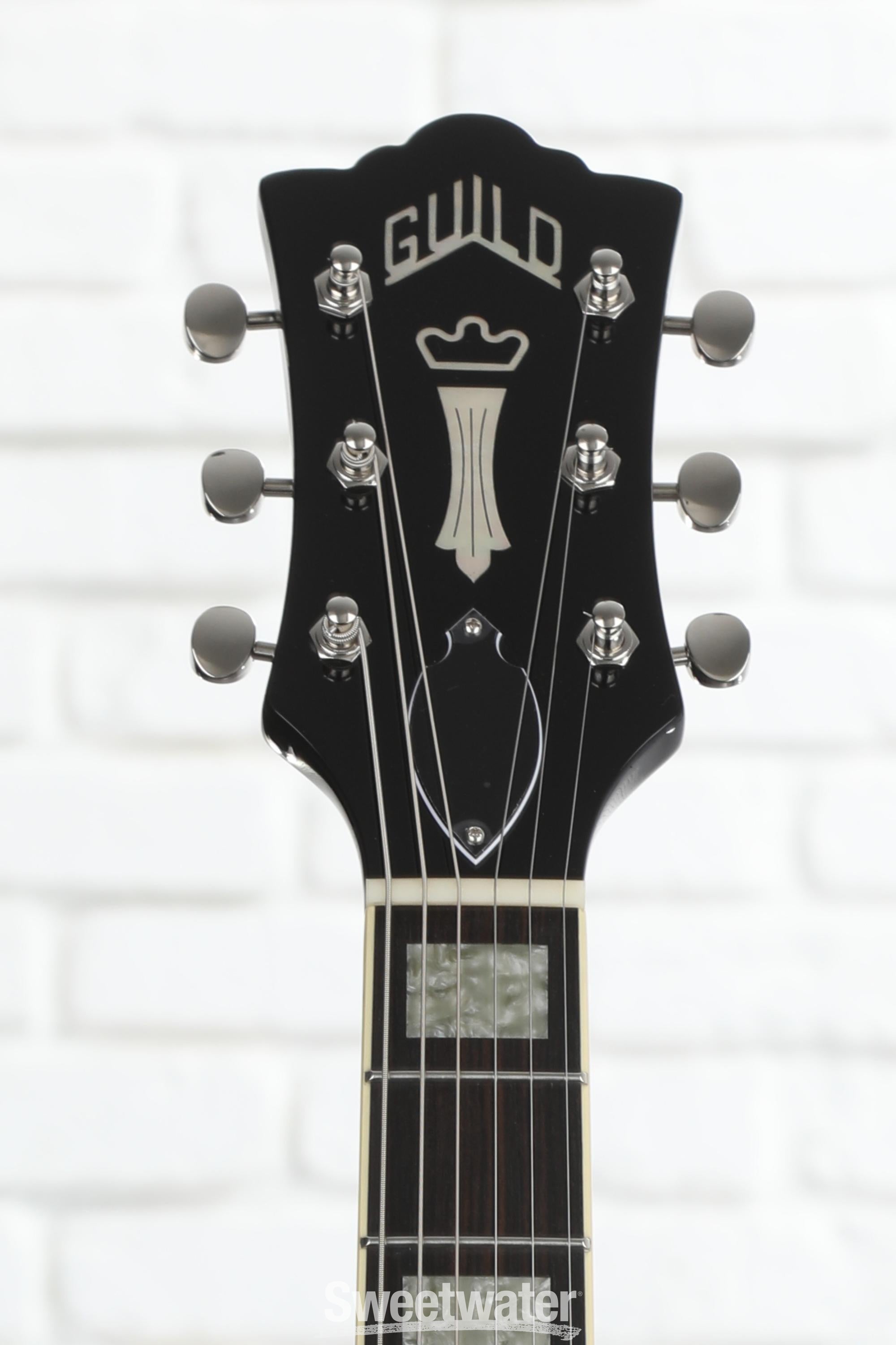 Starfire V Black | Guild Guitars