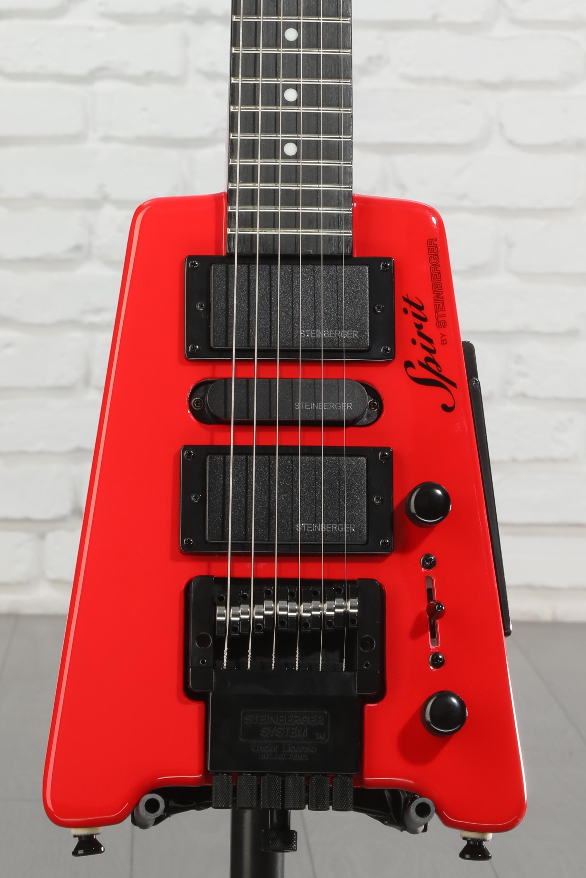 Steinberger Spirit GT-PRO Deluxe Electric Guitar - Hot Rod Red