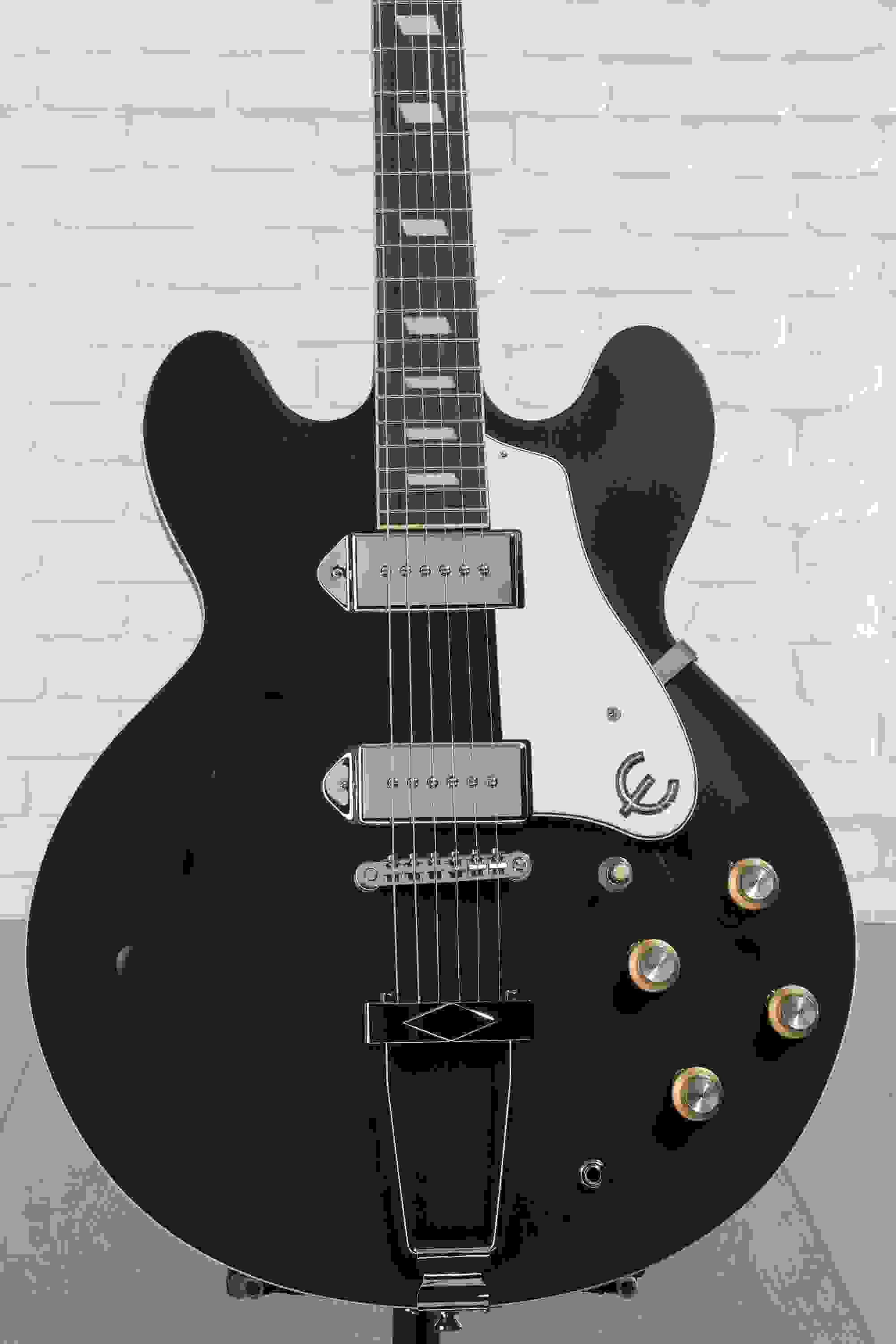 Epiphone Casino Worn Hollowbody - Worn Ebony