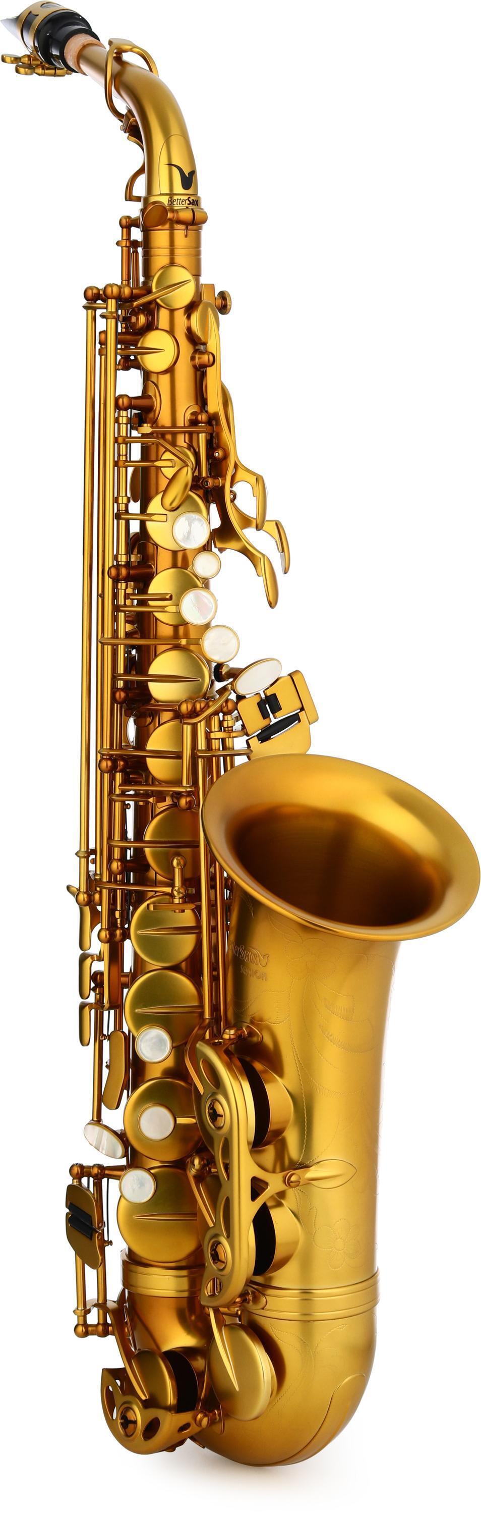 BetterSax Session Alto Saxophone - Matte Gold Lacquer Reviews