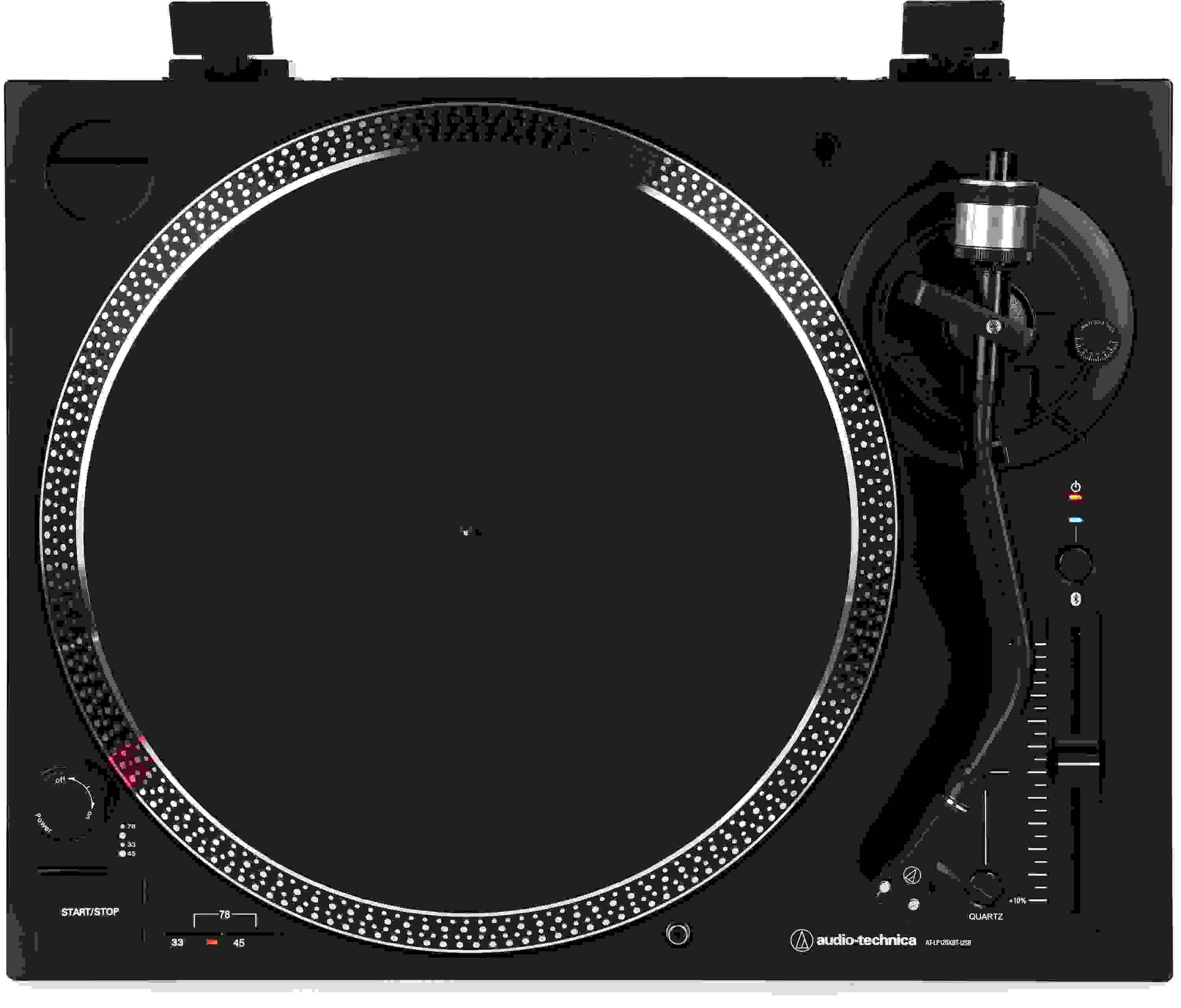 Audio Technica At Lp120xbt Usb Wireless Direct Drive Turntable With Bluetooth And Usb Black 6352