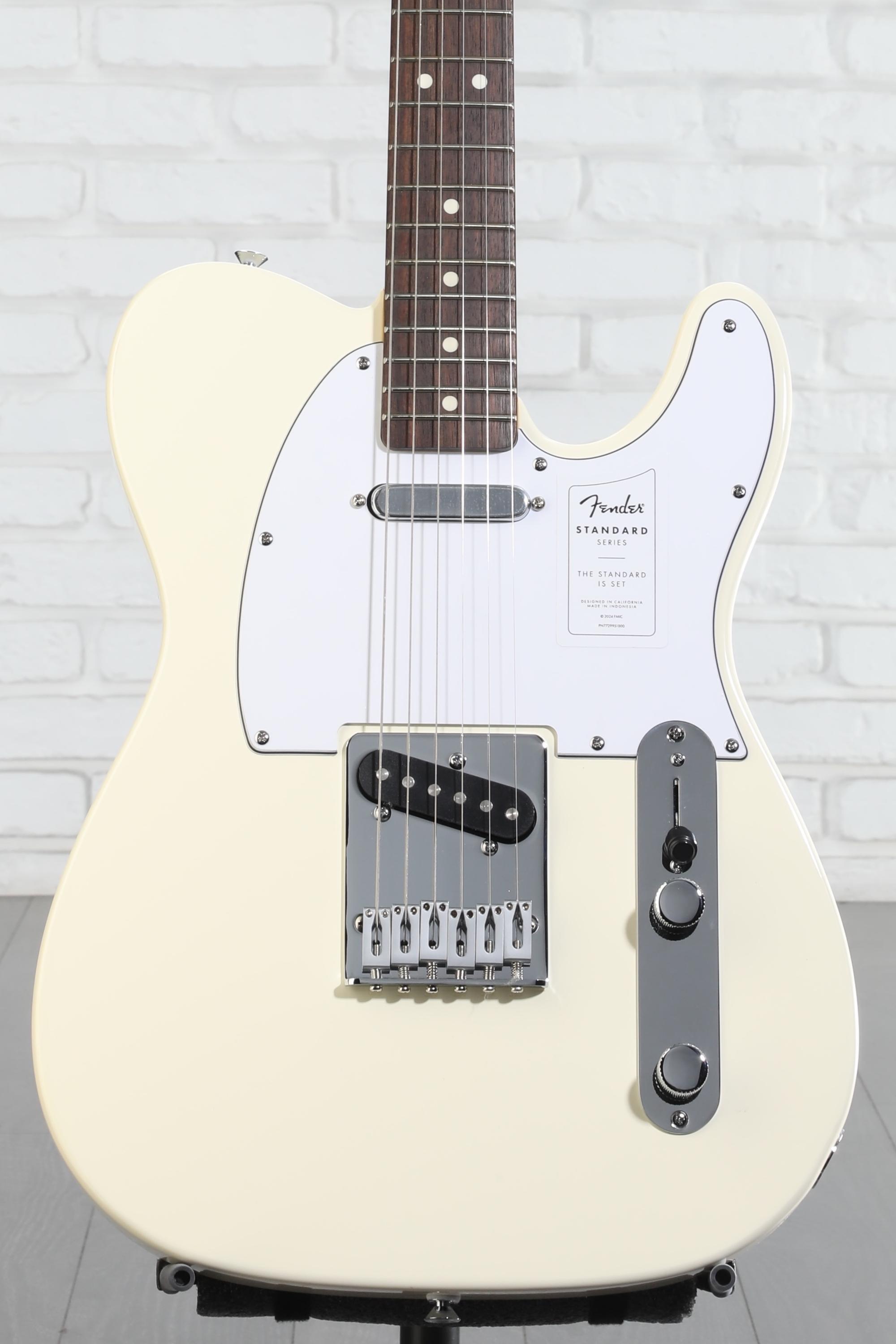 Fender Standard Telecaster オリンピックホワイト Fender Standard Telecaster Electric Guitar - Olympic White