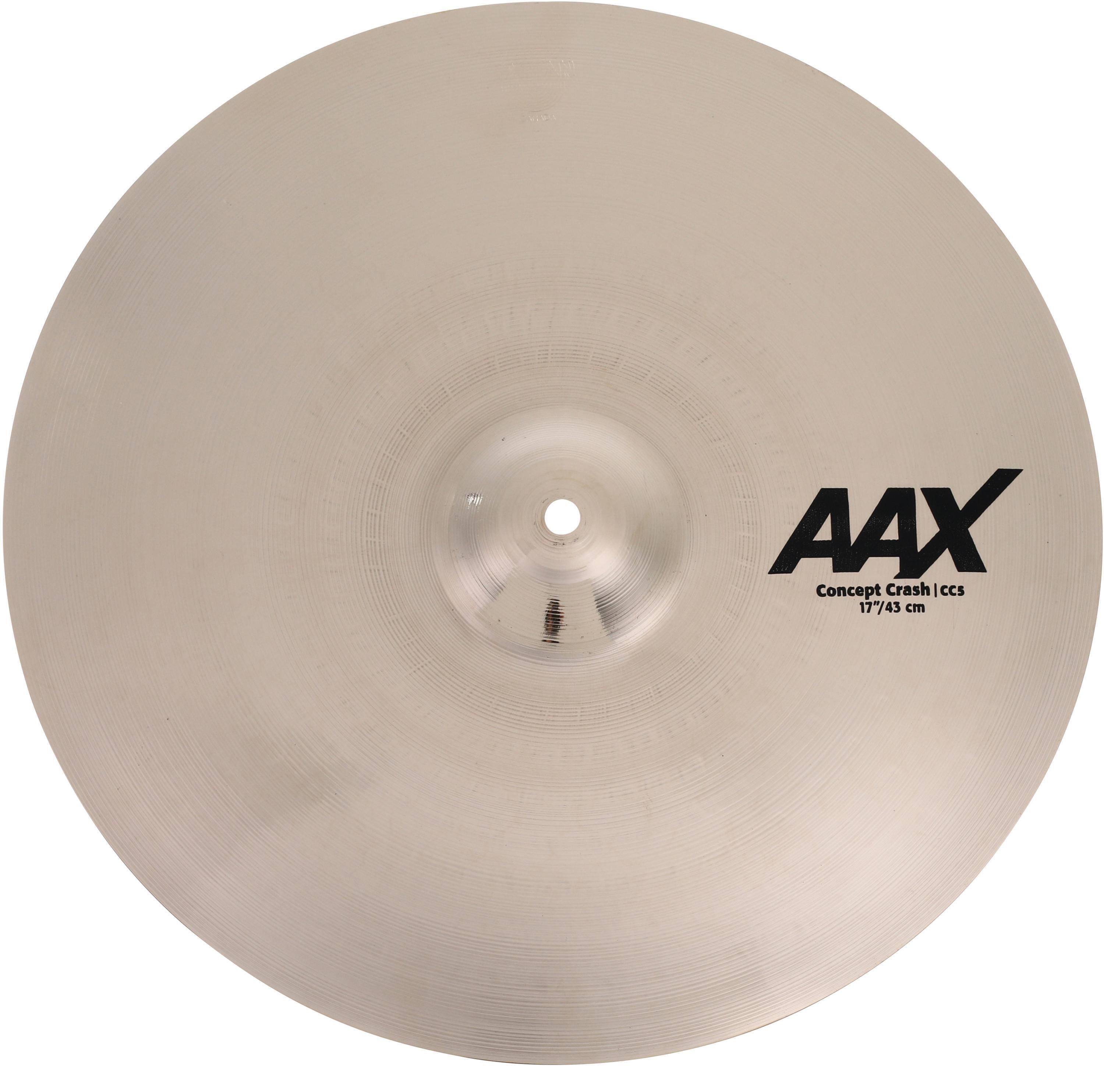 Sabian AAX Concept Crash Cymbal - 17 inch - Sweetwater Exclusive