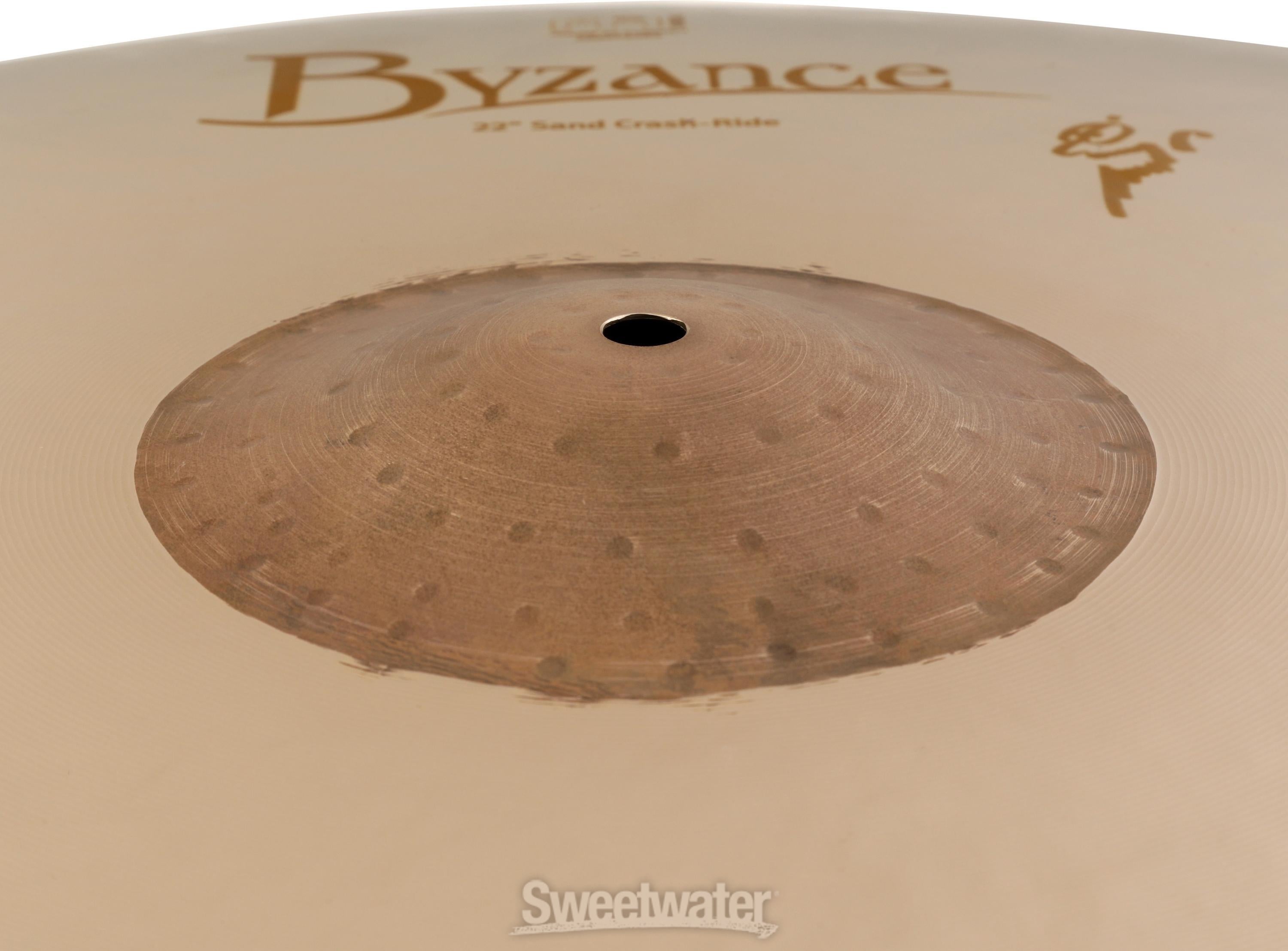 Meinl Cymbals 22 inch Byzance Vintage Sand Crash-Ride Cymbal 