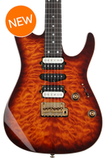 Photo of Ibanez Premium AZ47P1QM Electric Guitar - Dragon Eye Burst