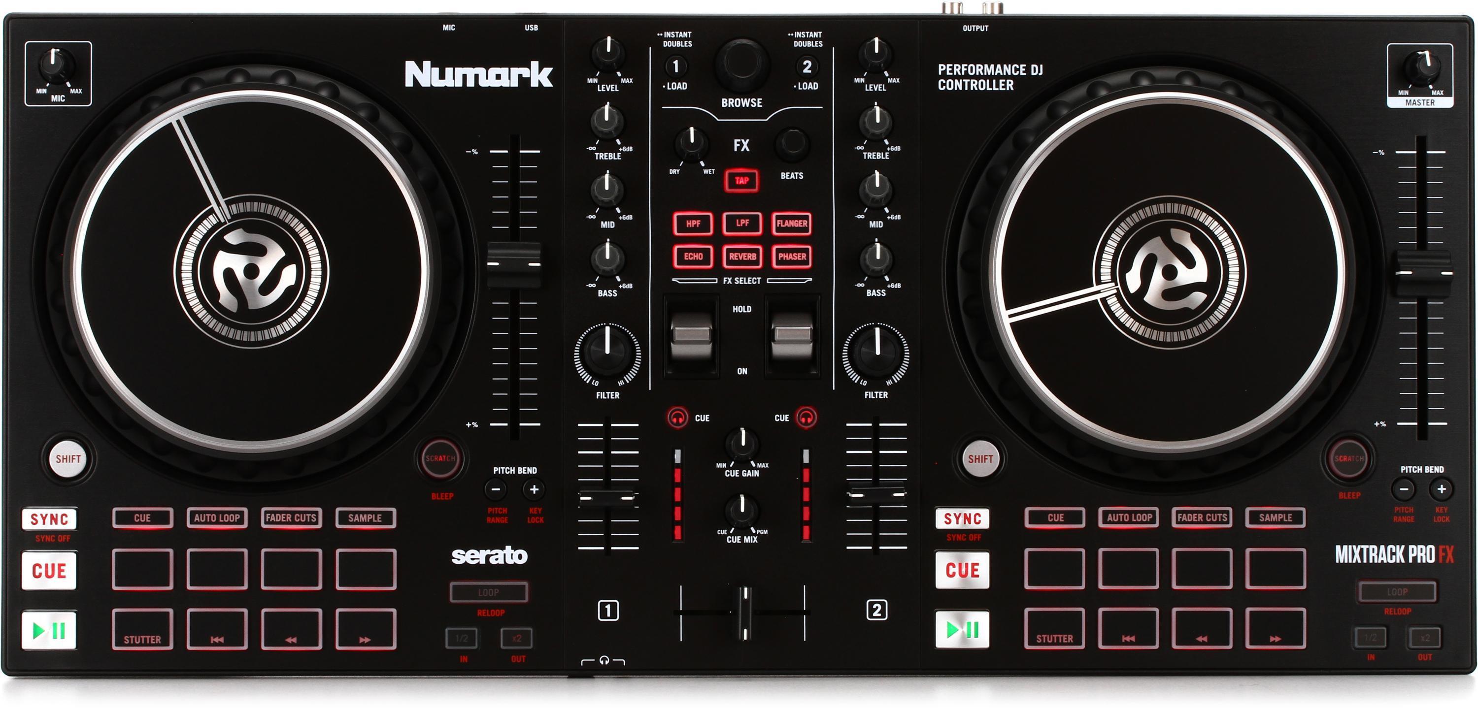 Numark Mixtrack Pro FX 2-channel DJ Controller | Sweetwater
