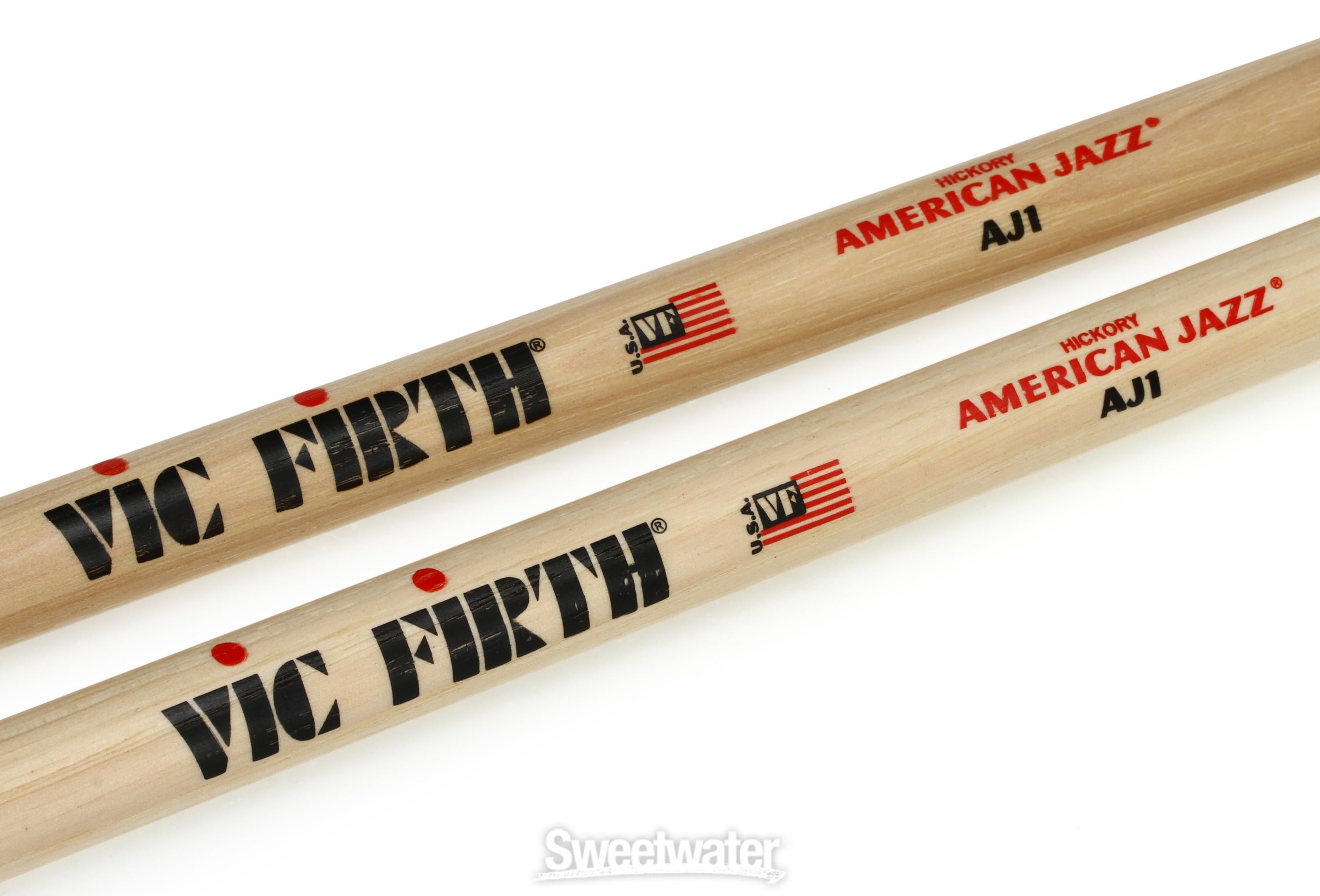 Vic Firth American Jazz Hickory Drumsticks - AJ1