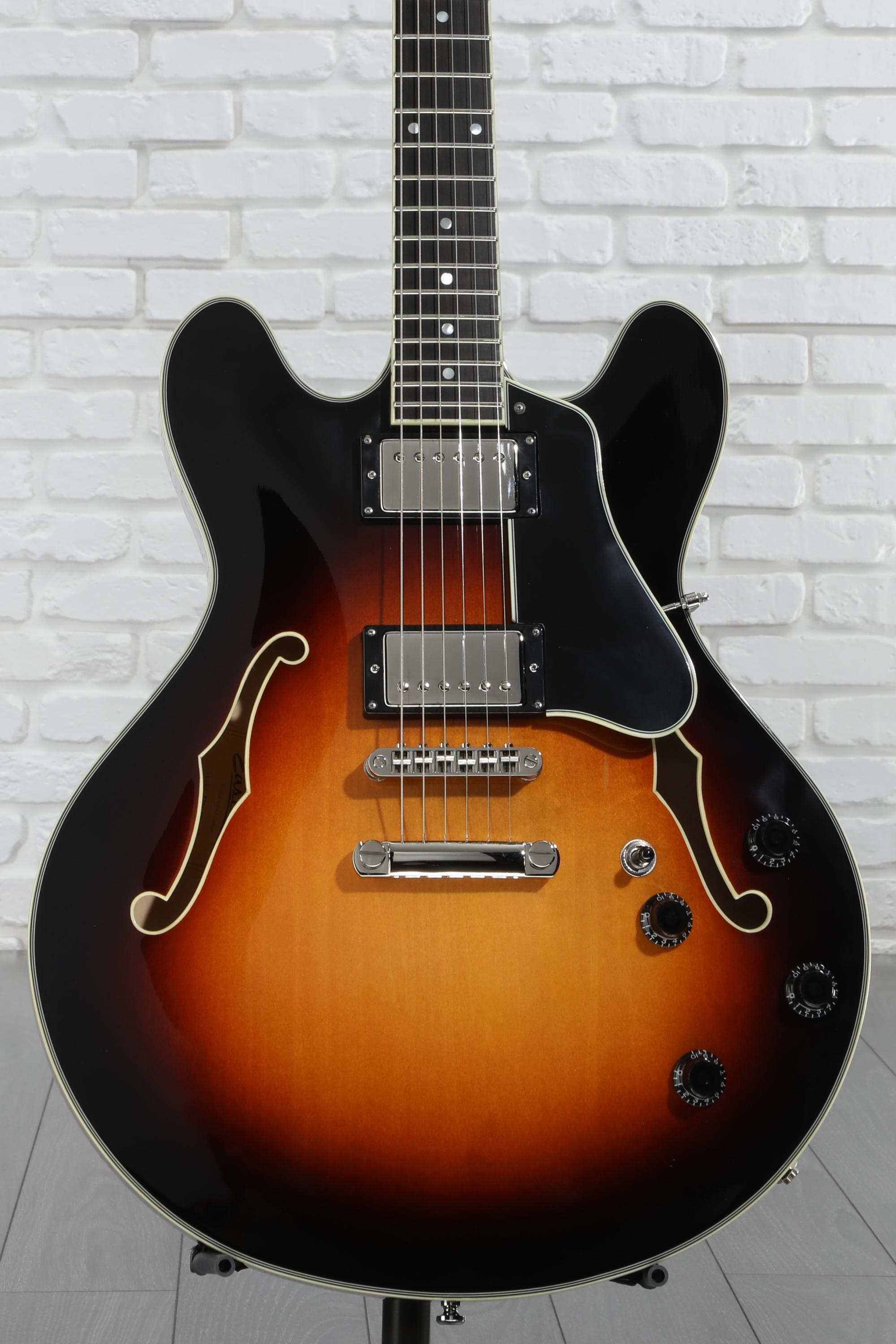 Eastman Guitars T386 Thinline Electric Guitar - Sunburst