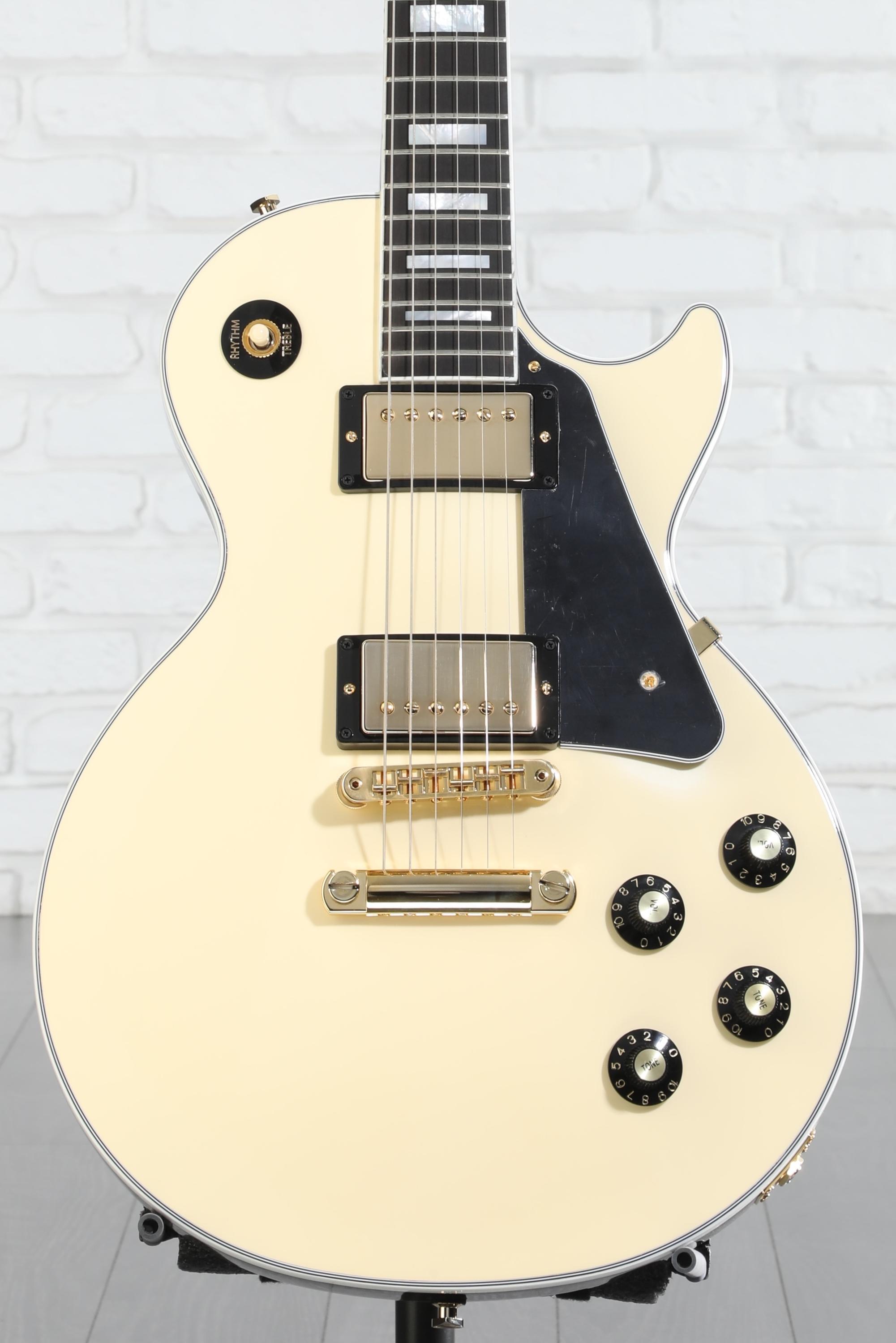 Gibson '70s Les Paul Custom Electric Guitar - Buttercream | Sweetwater