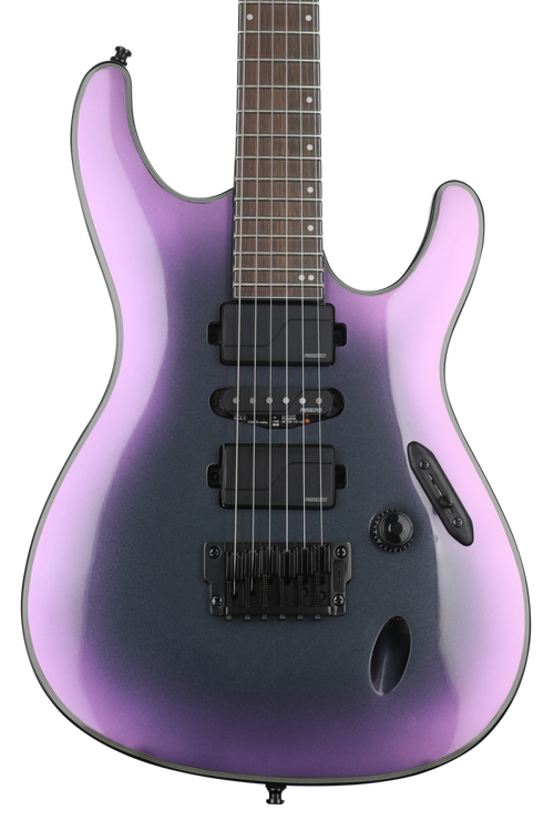 Ibanez Axion Label S671ALB - Black Aurora Burst Gloss | Sweetwater
